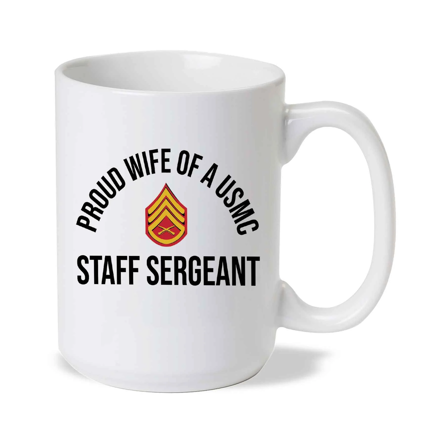 Wife of a Marine Choose Your Rank Mug - Image 11