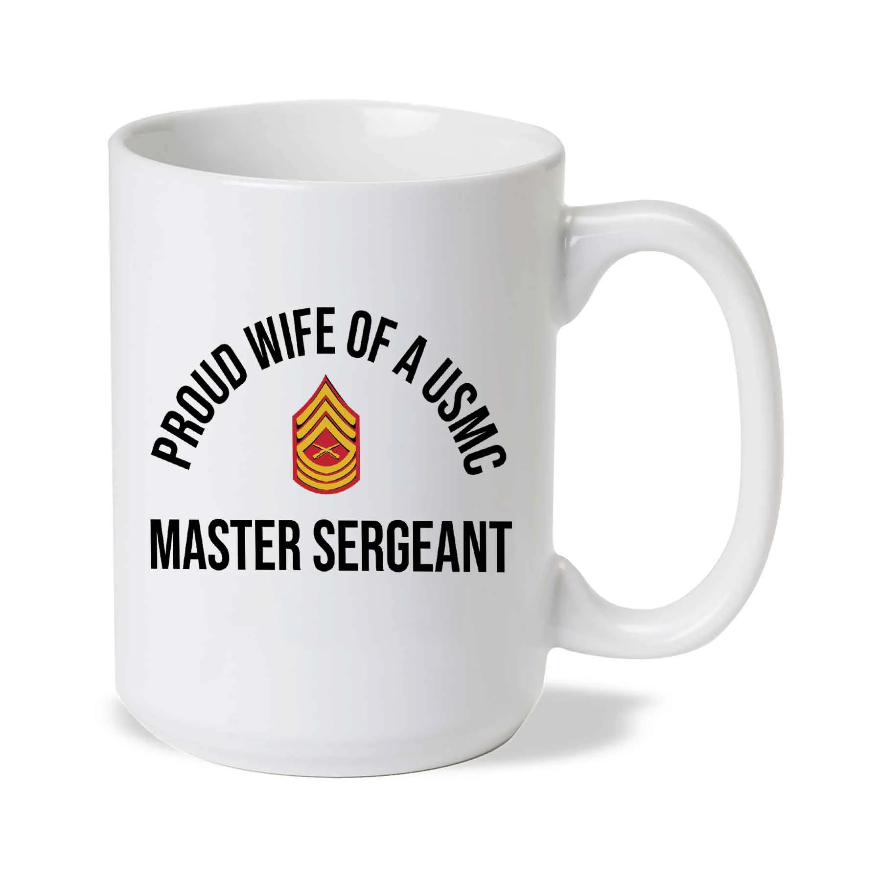 Wife of a Marine Choose Your Rank Mug - Image 5