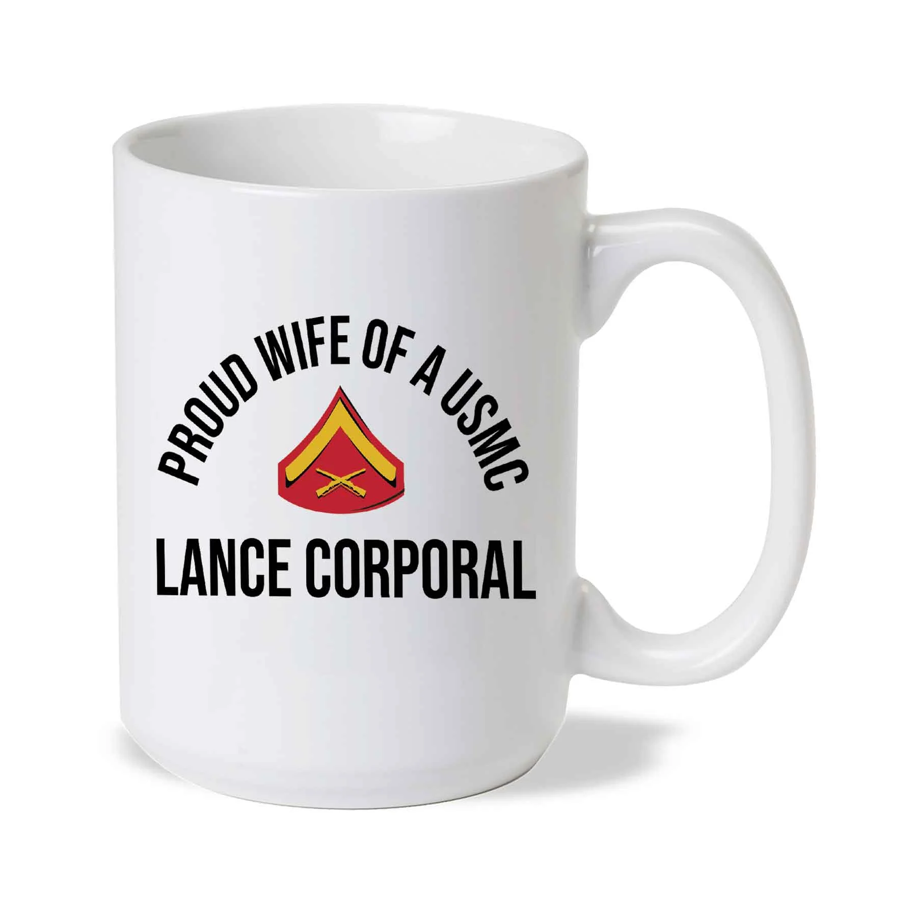 Wife of a Marine Choose Your Rank Mug - Image 7