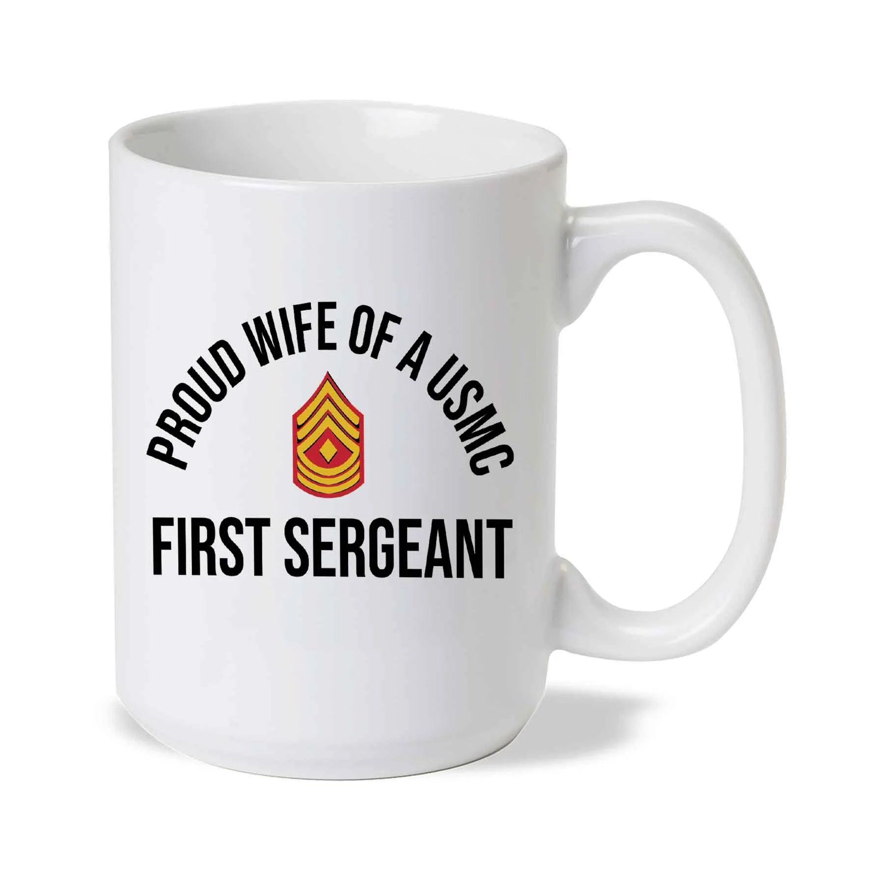 Wife of a Marine Choose Your Rank Mug - Image 9