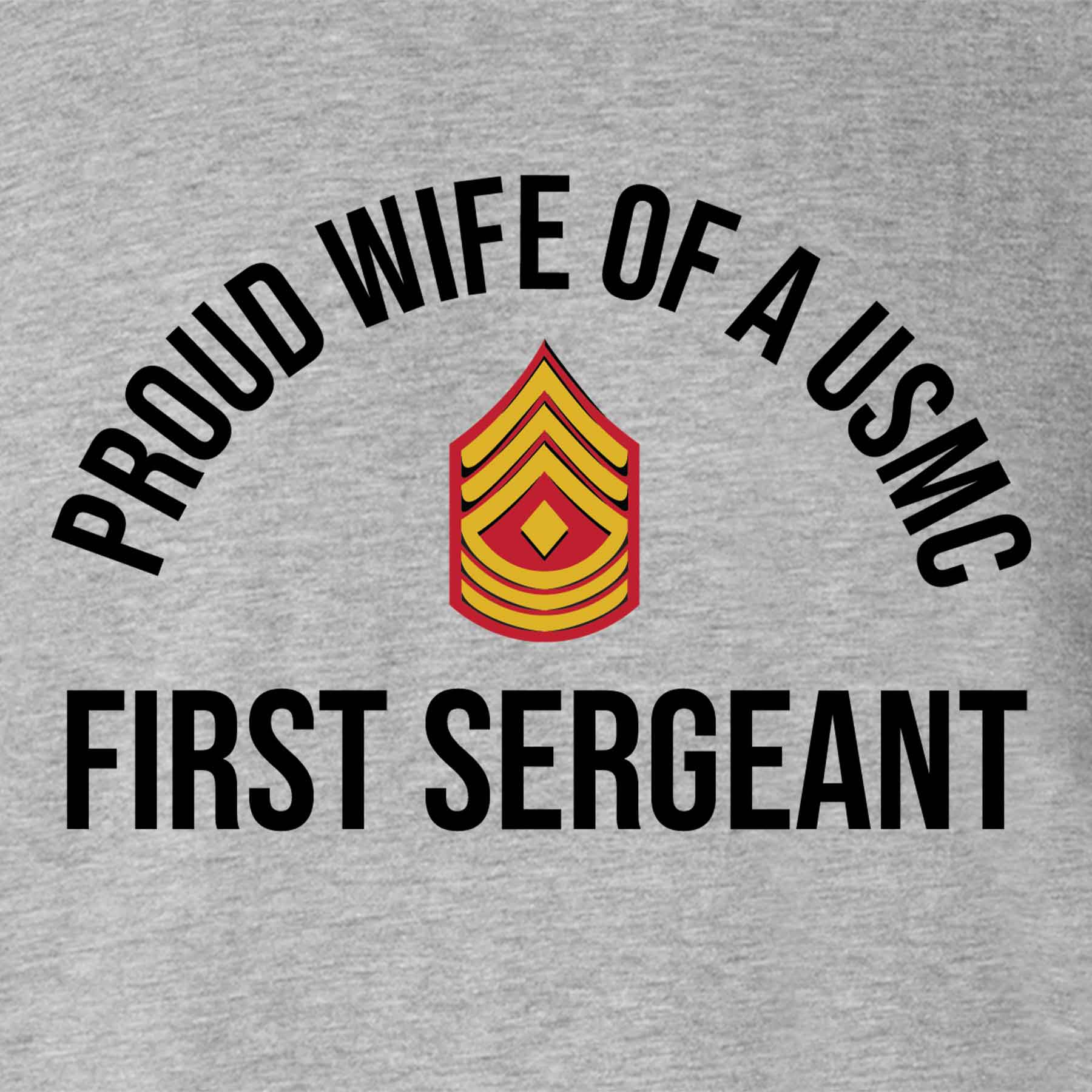 Wife of a Marine Choose Your Rank T-shirt - Image 11