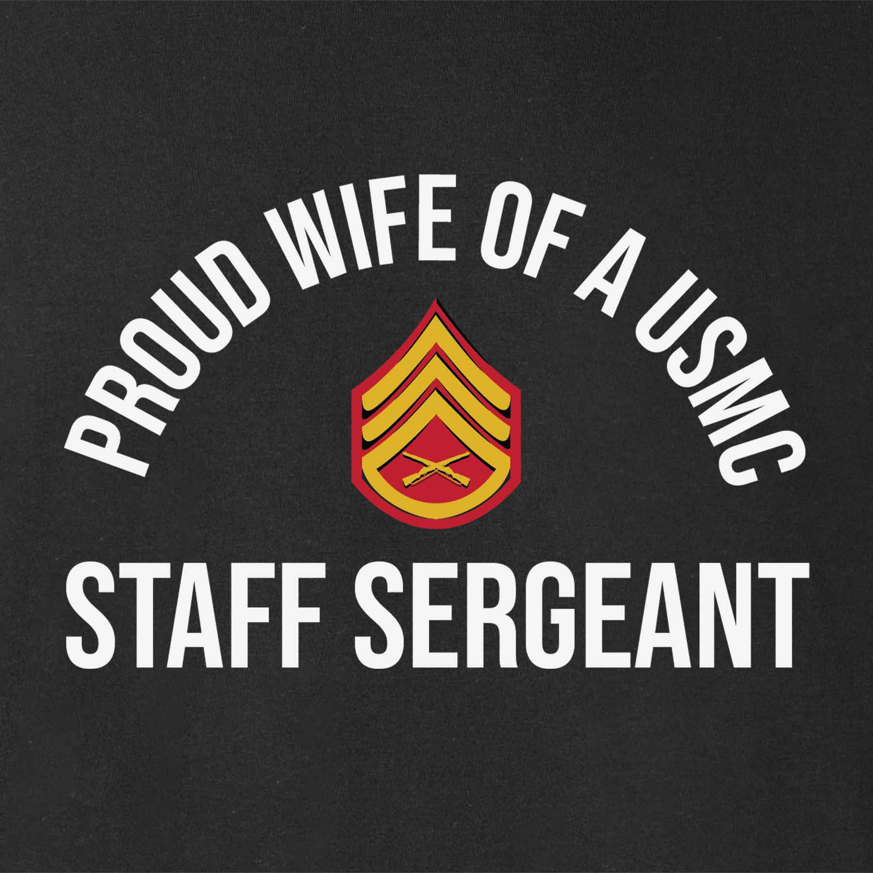 Wife of a Marine Choose Your Rank T-shirt - Image 14