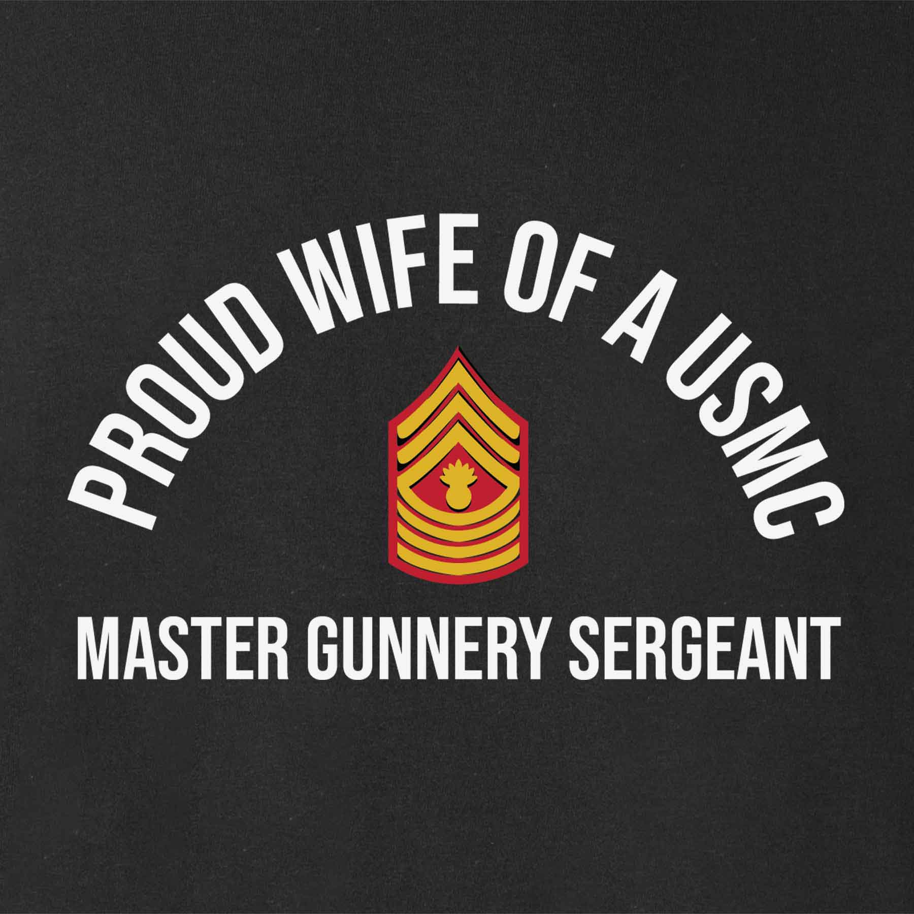 Wife of a Marine Choose Your Rank T-shirt - Image 19