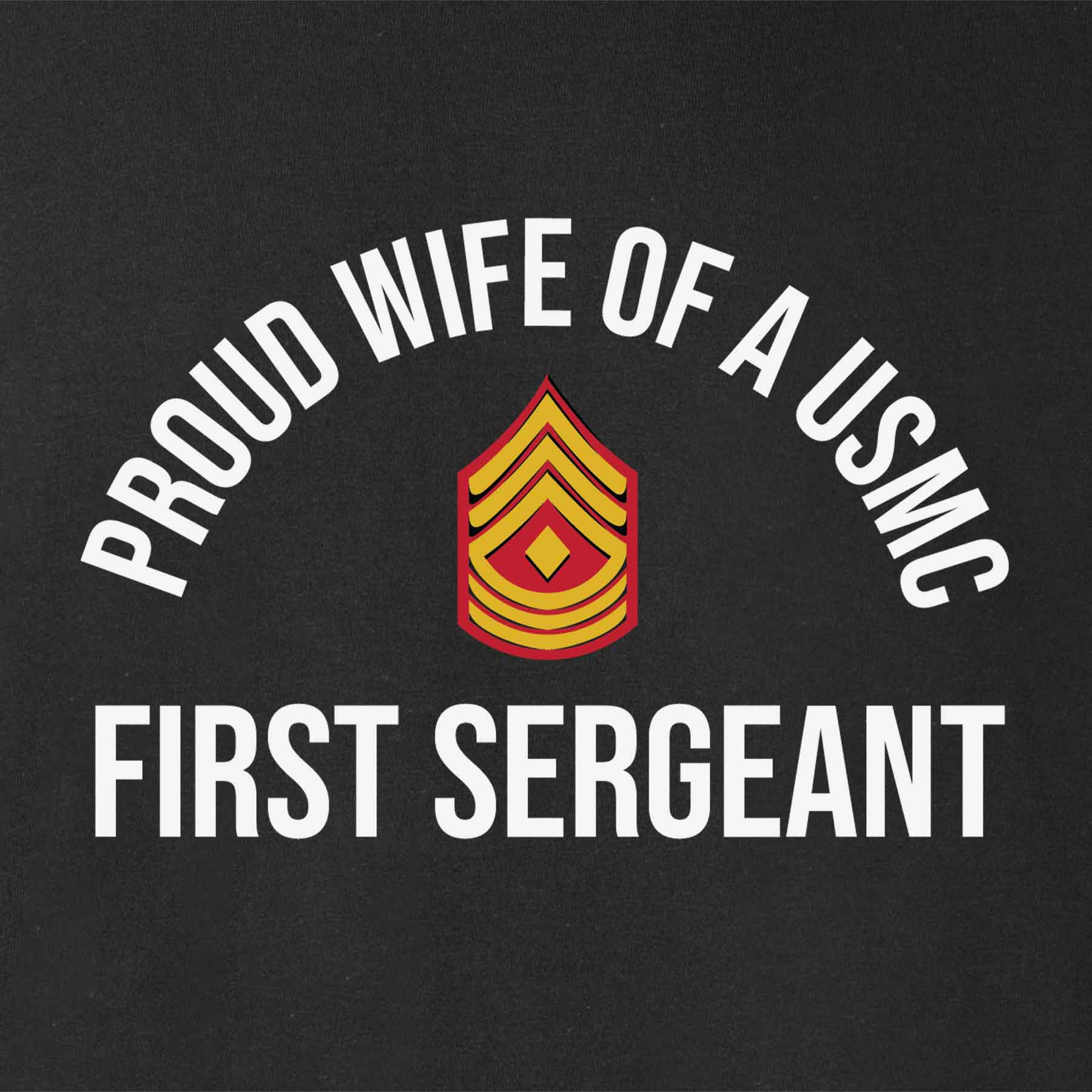 Wife of a Marine Choose Your Rank T-shirt - Image 22
