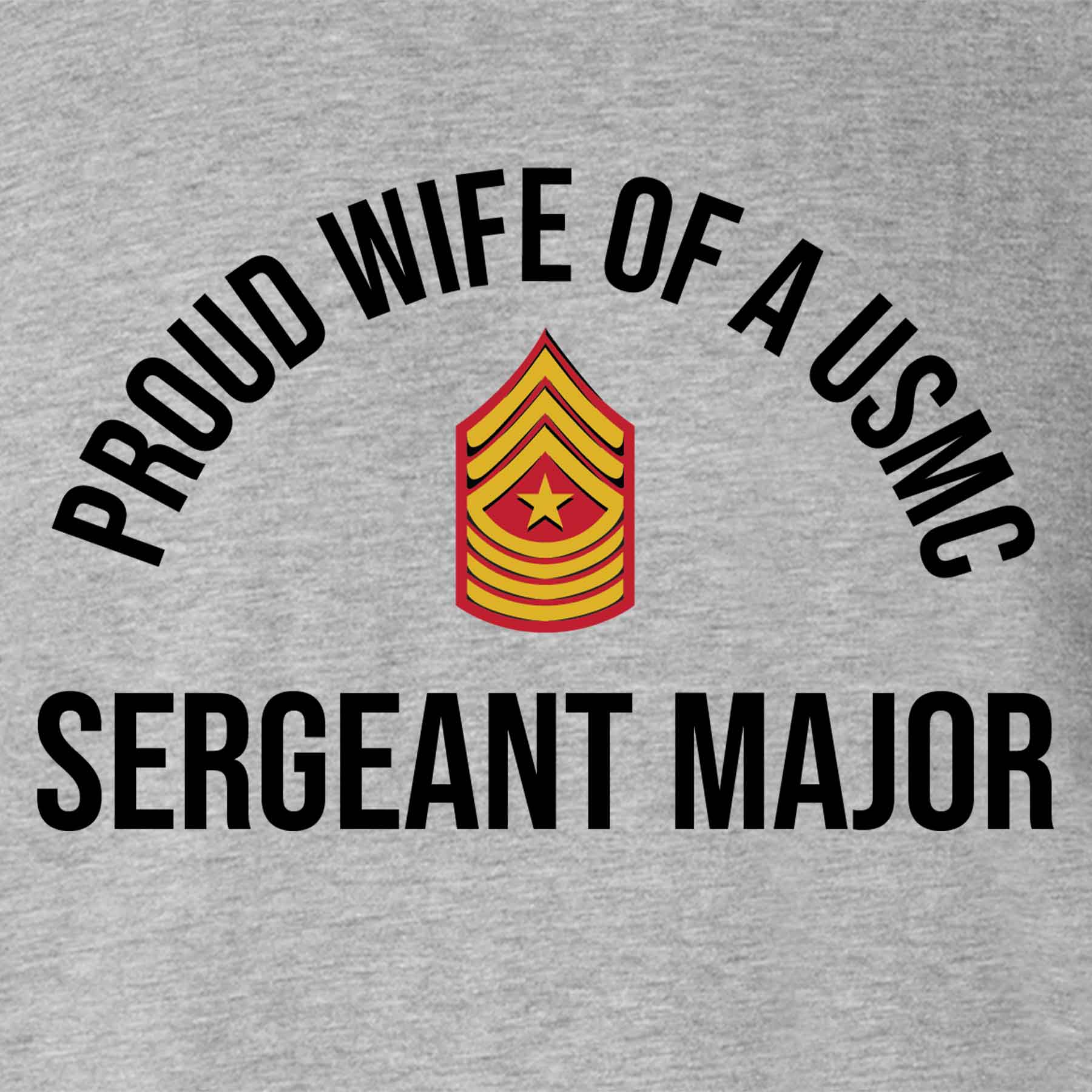Wife of a Marine Choose Your Rank T-shirt - Image 4