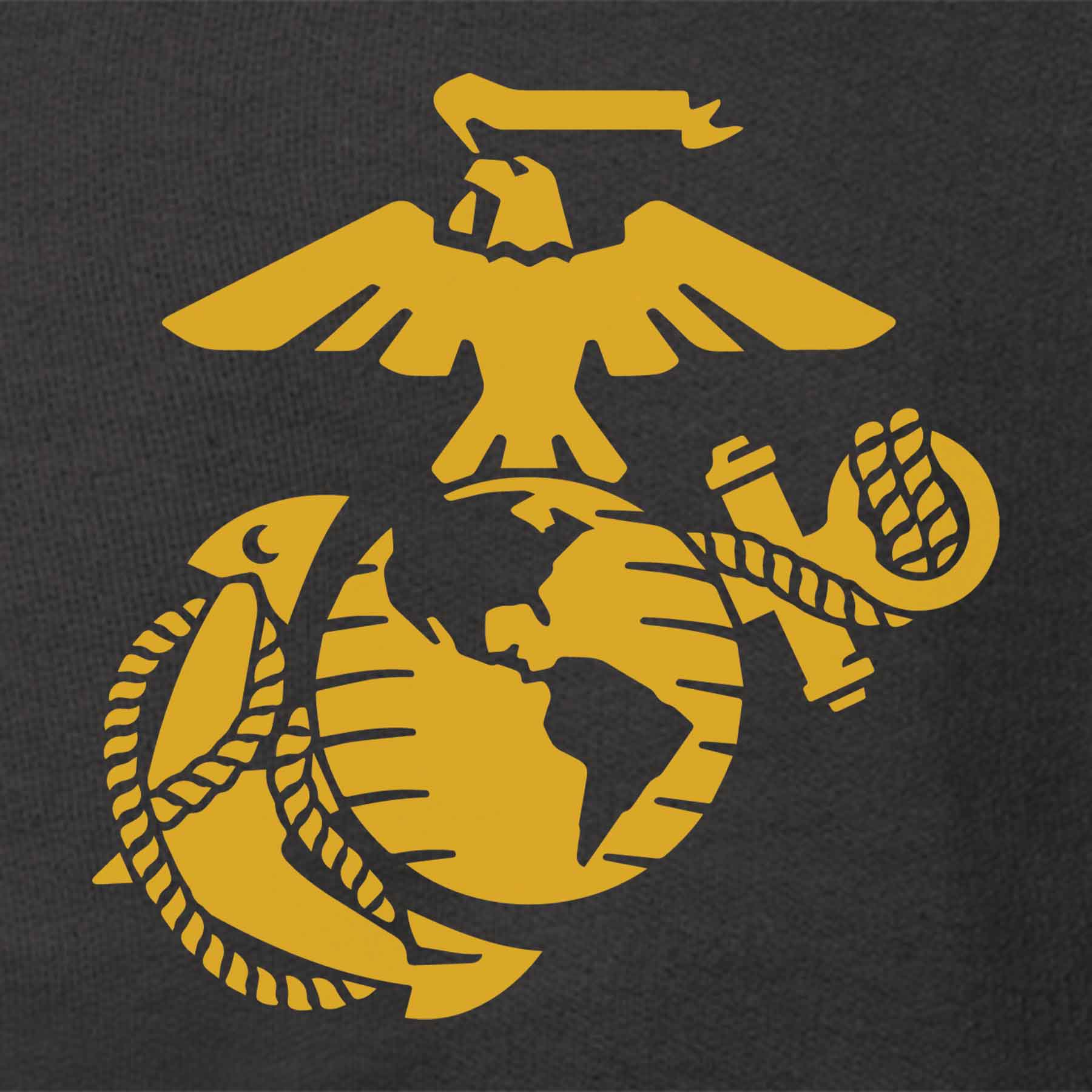 USMC Yellow Footprints Hoodie - Image 6