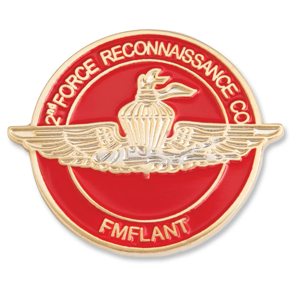 USMC 2nd Force Reconnaissance Company Pin