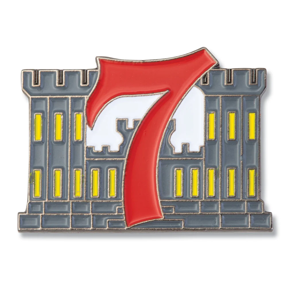 7th Engineers Battalion Pin