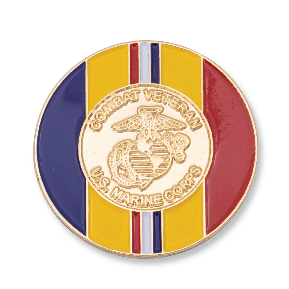 Combat Veteran Pin