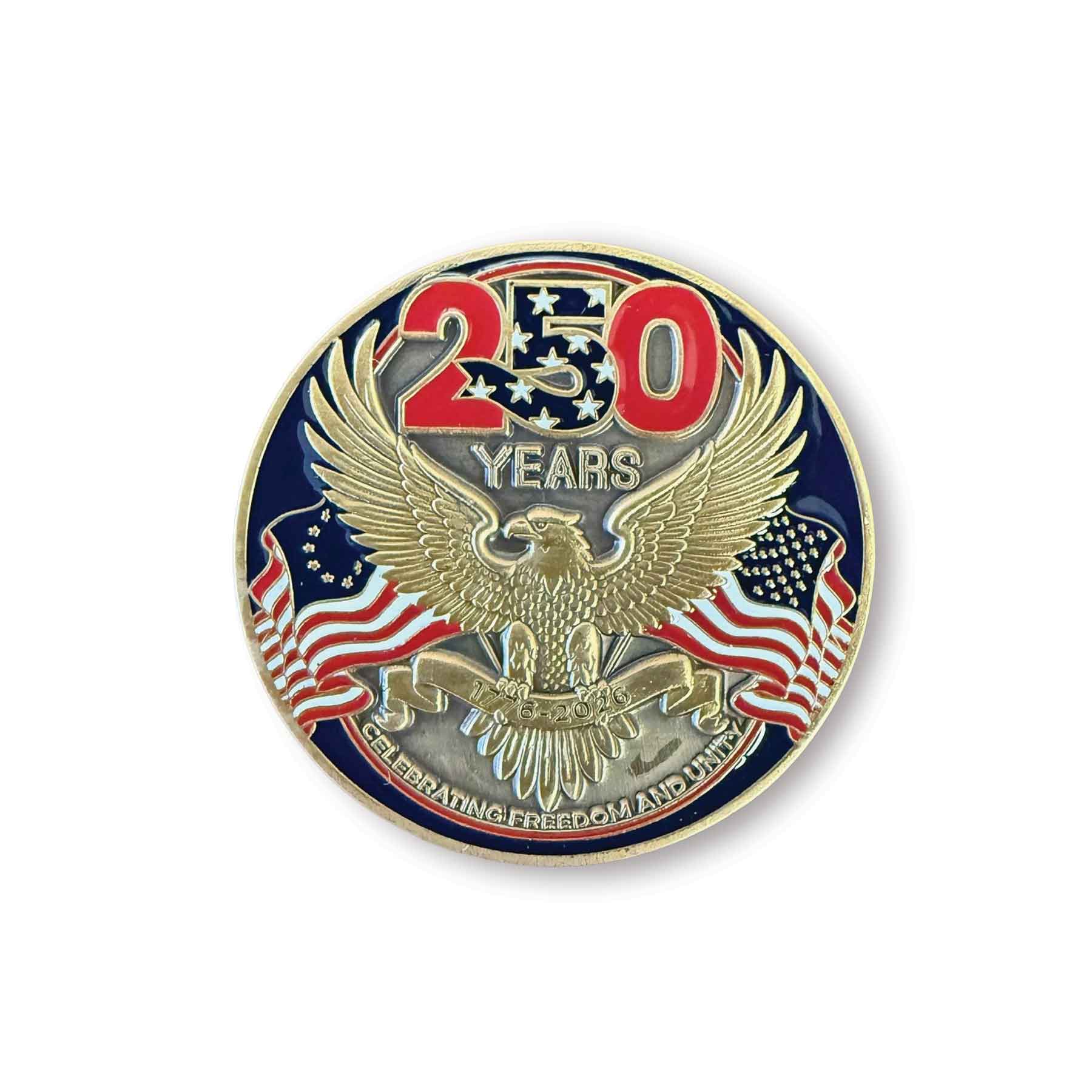 250 Years USA Challenge Coin - Image 2