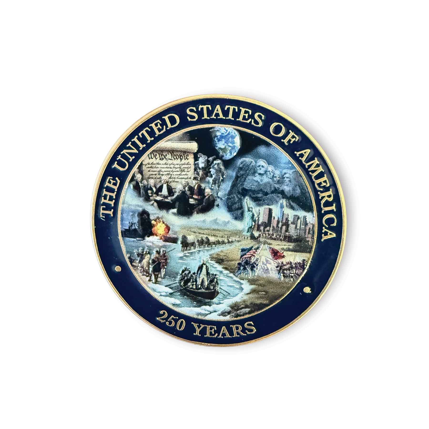 250 Years USA Challenge Coin - Image 3
