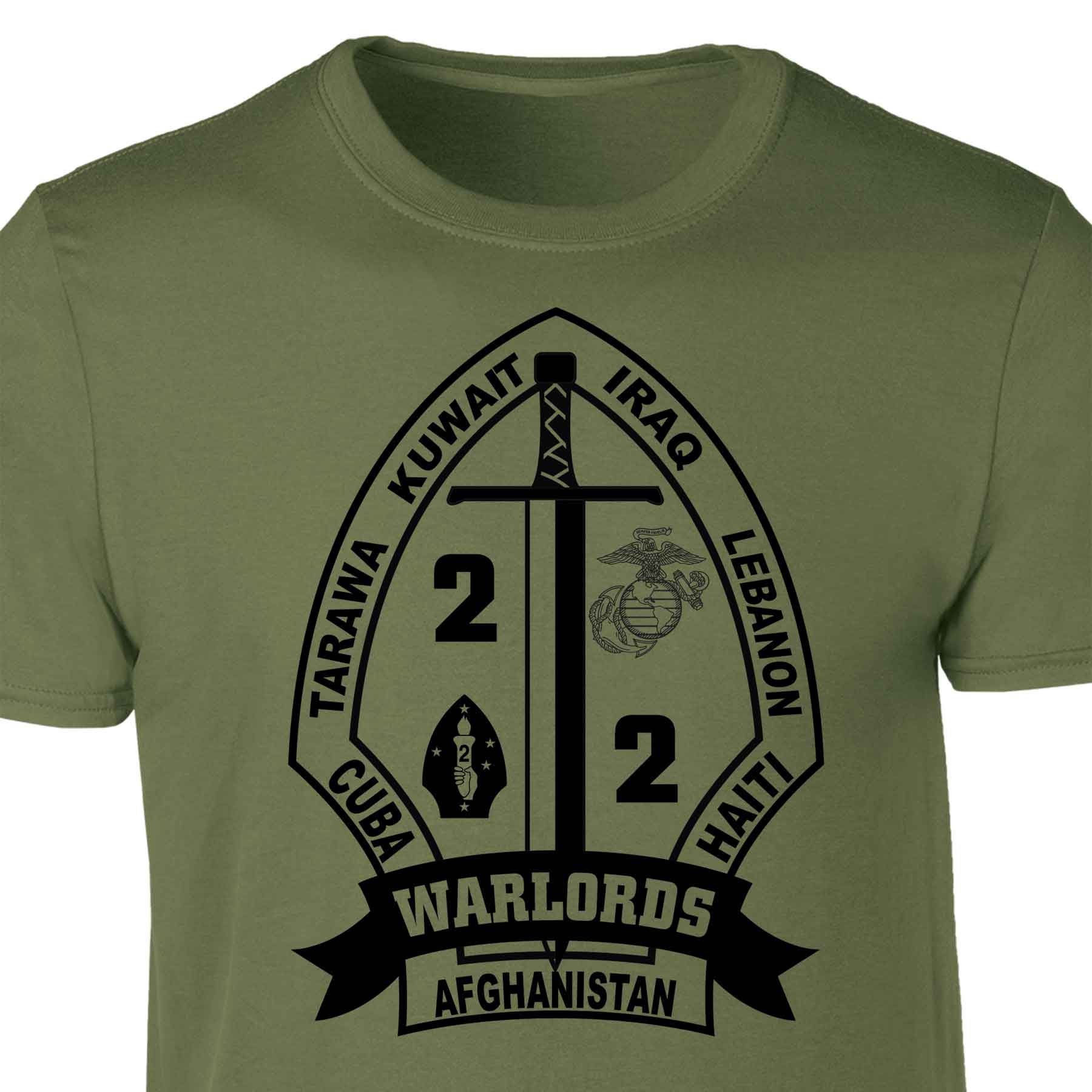 2nd Battalion 2nd Marines T-shirt - Image 10