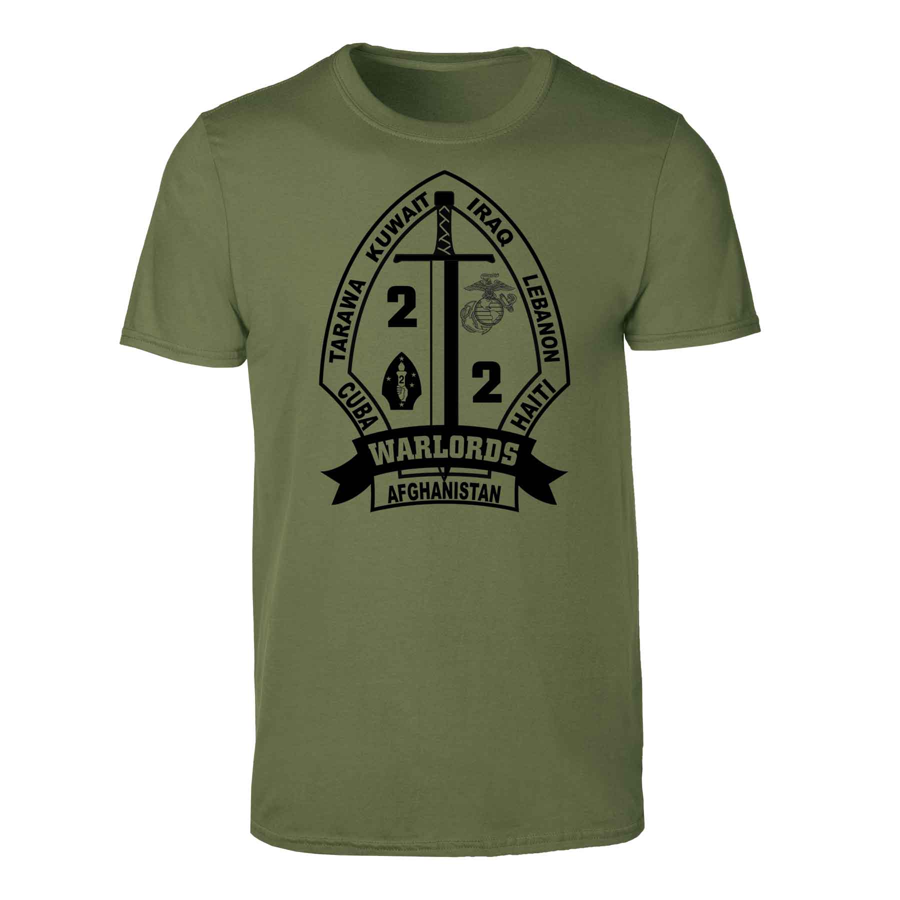 2nd Battalion 2nd Marines T-shirt - Image 12
