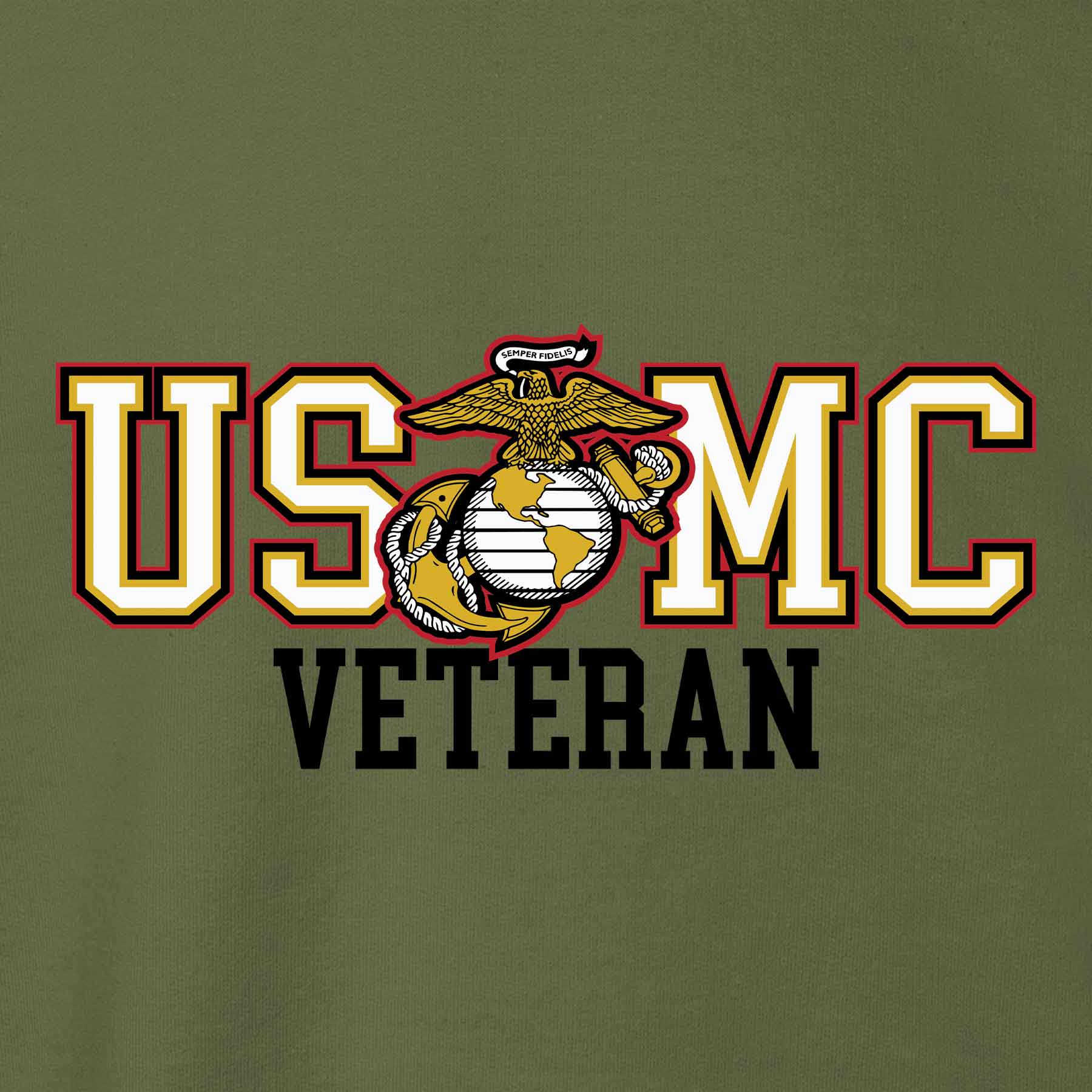 Bold USMC Veteran Sweatshirt - Image 3