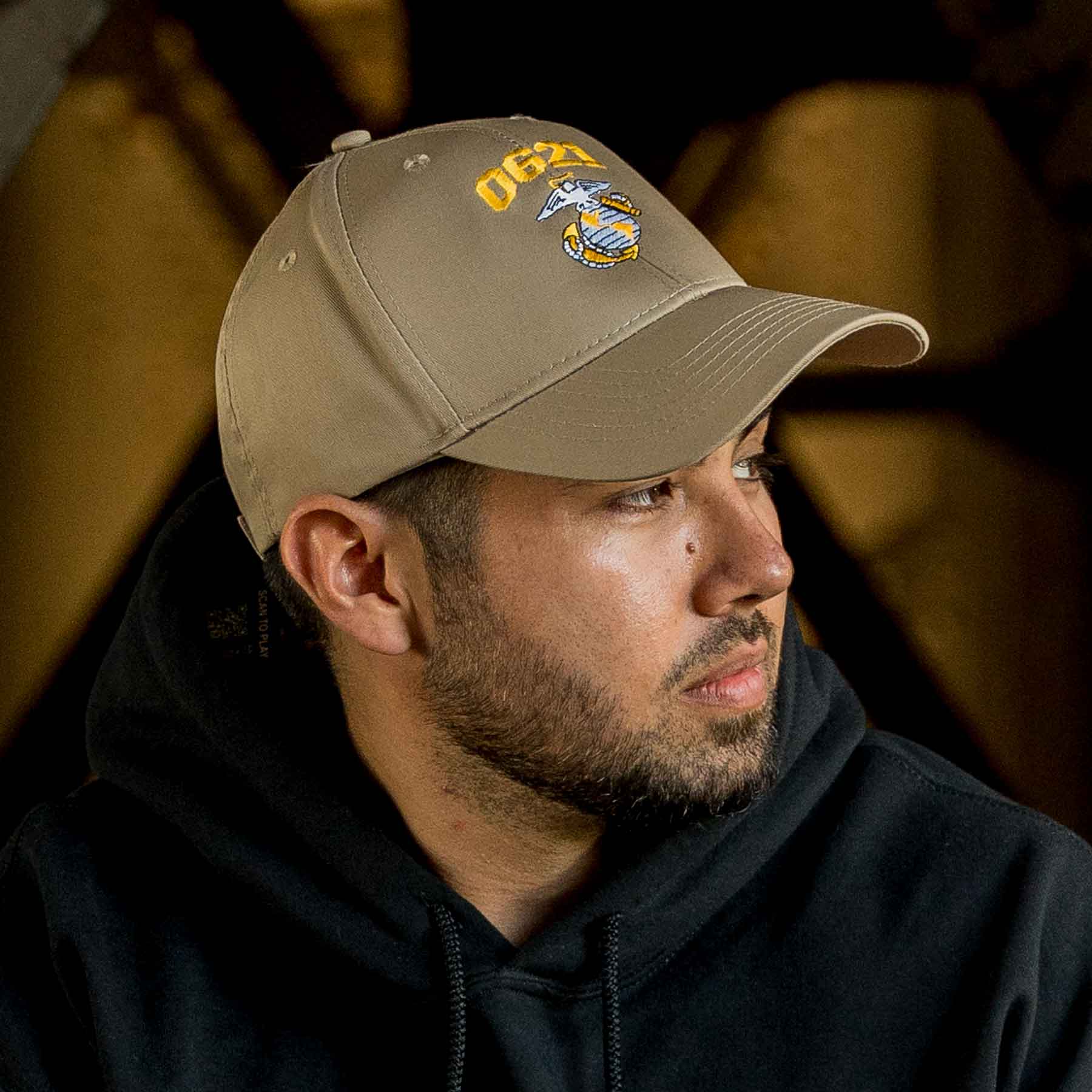 Marine MOS Hat- Personalized - Image 6