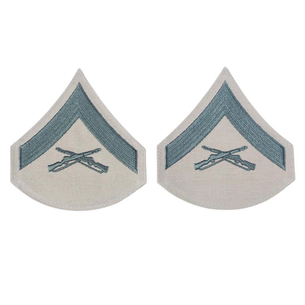 Green on Khaki Chevrons - Image 3