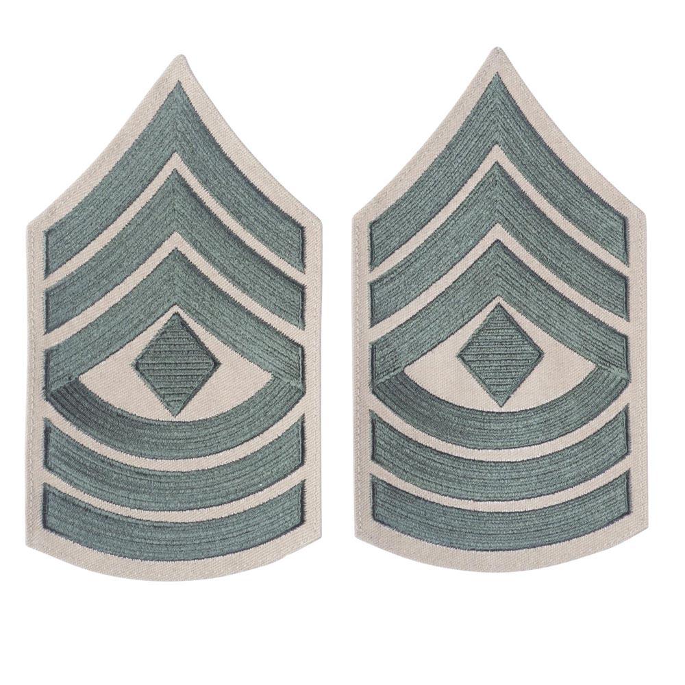 Green on Khaki Chevrons - Image 9