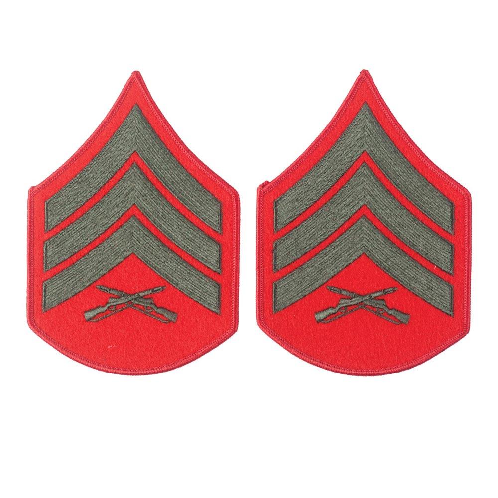 Green on Red Chevrons - Image 5