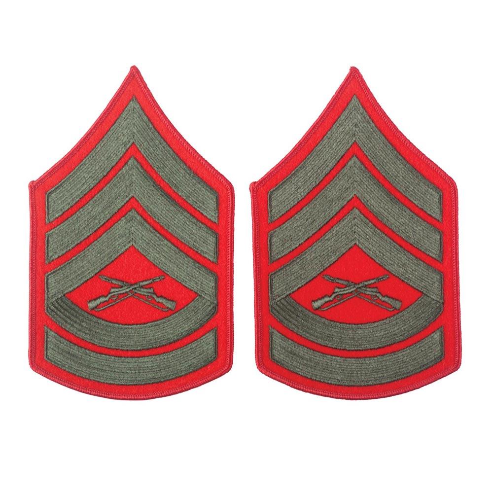 Green on Red Chevrons - Image 7