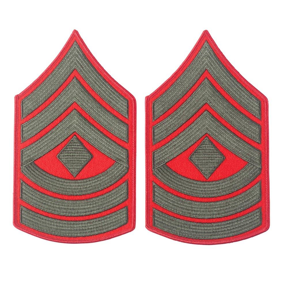Green on Red Chevrons - Image 9