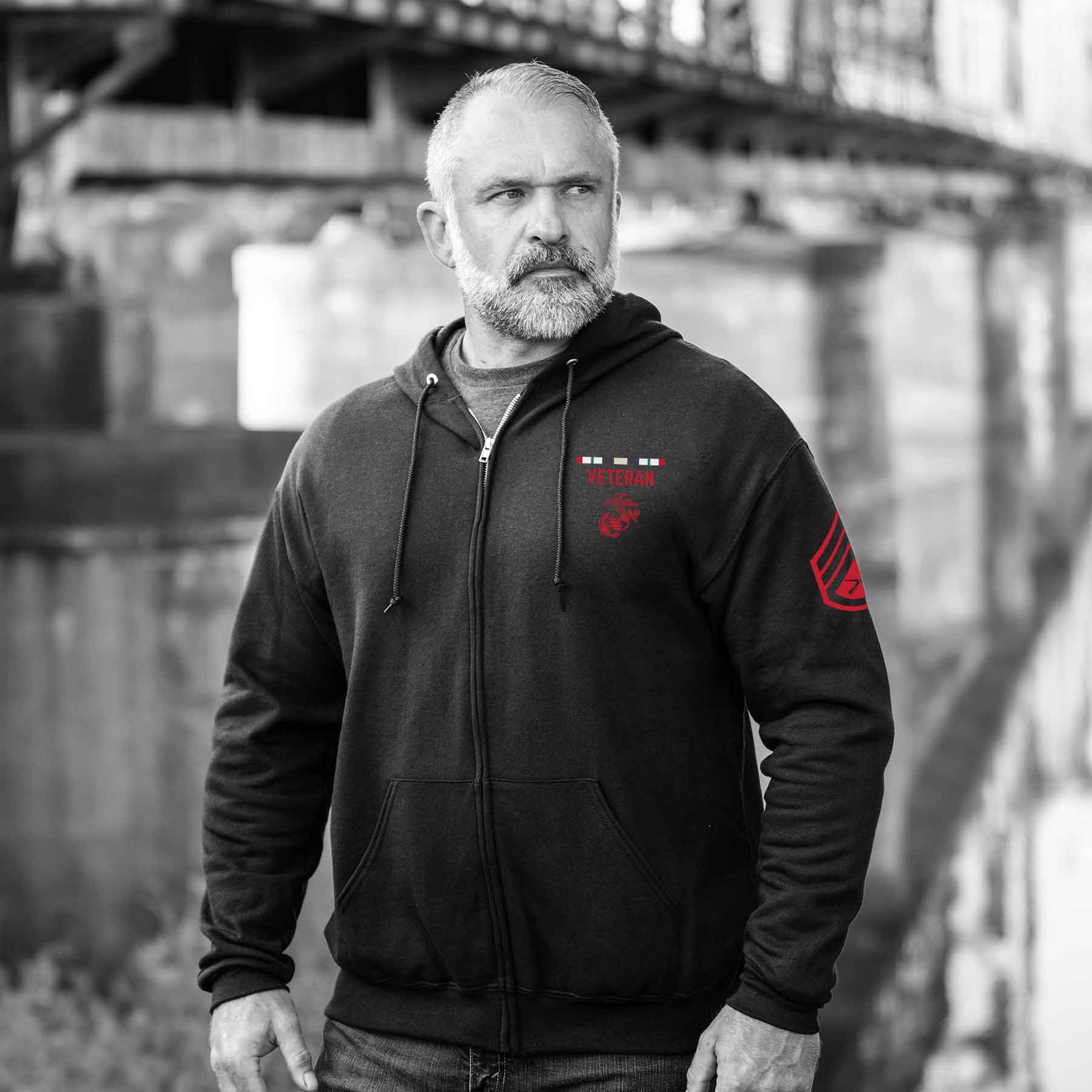 Choose Your Conflict and Rank Full Zip Hoodie - Image 2
