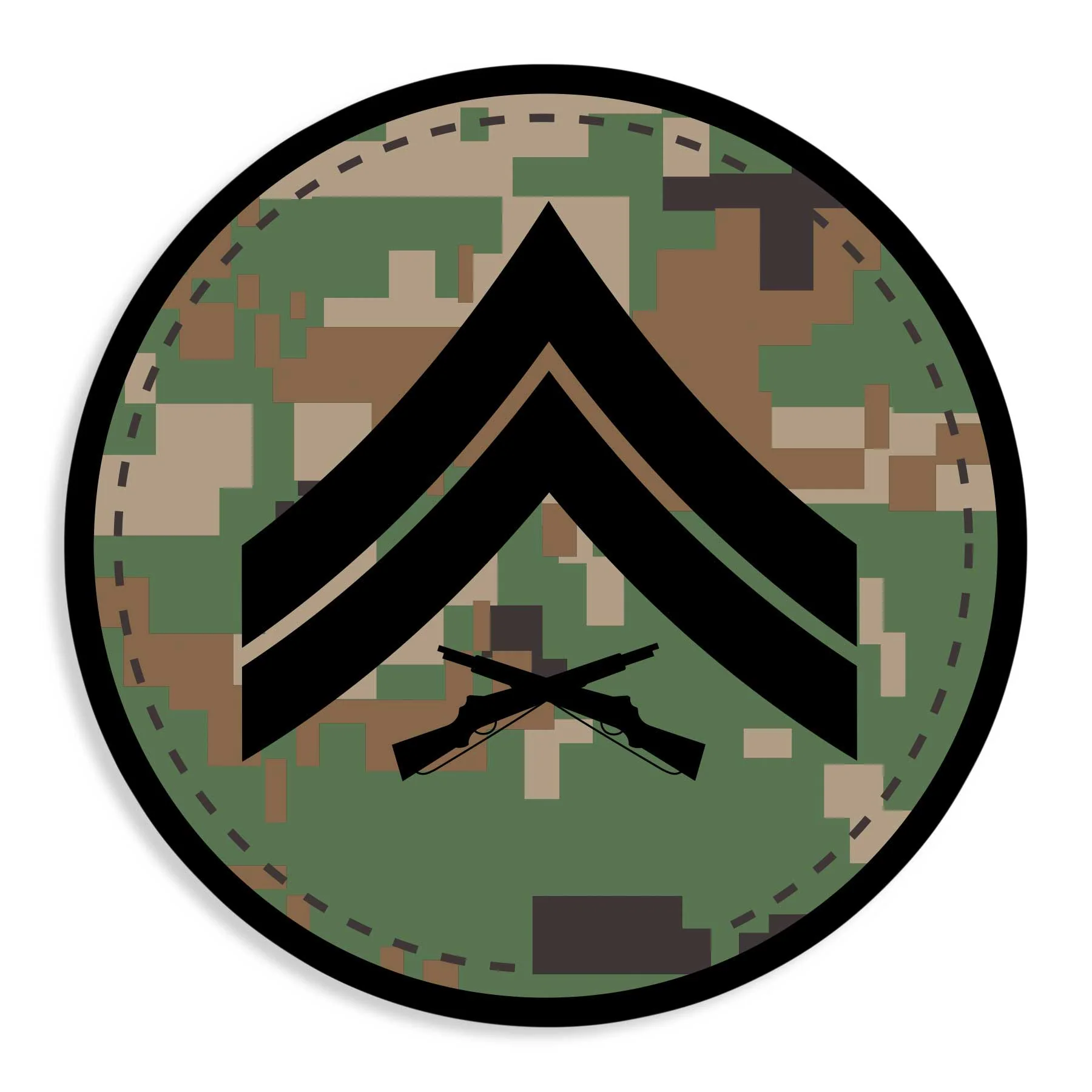 Choose Your Rank Decals in Desert or Woodland - Image 2