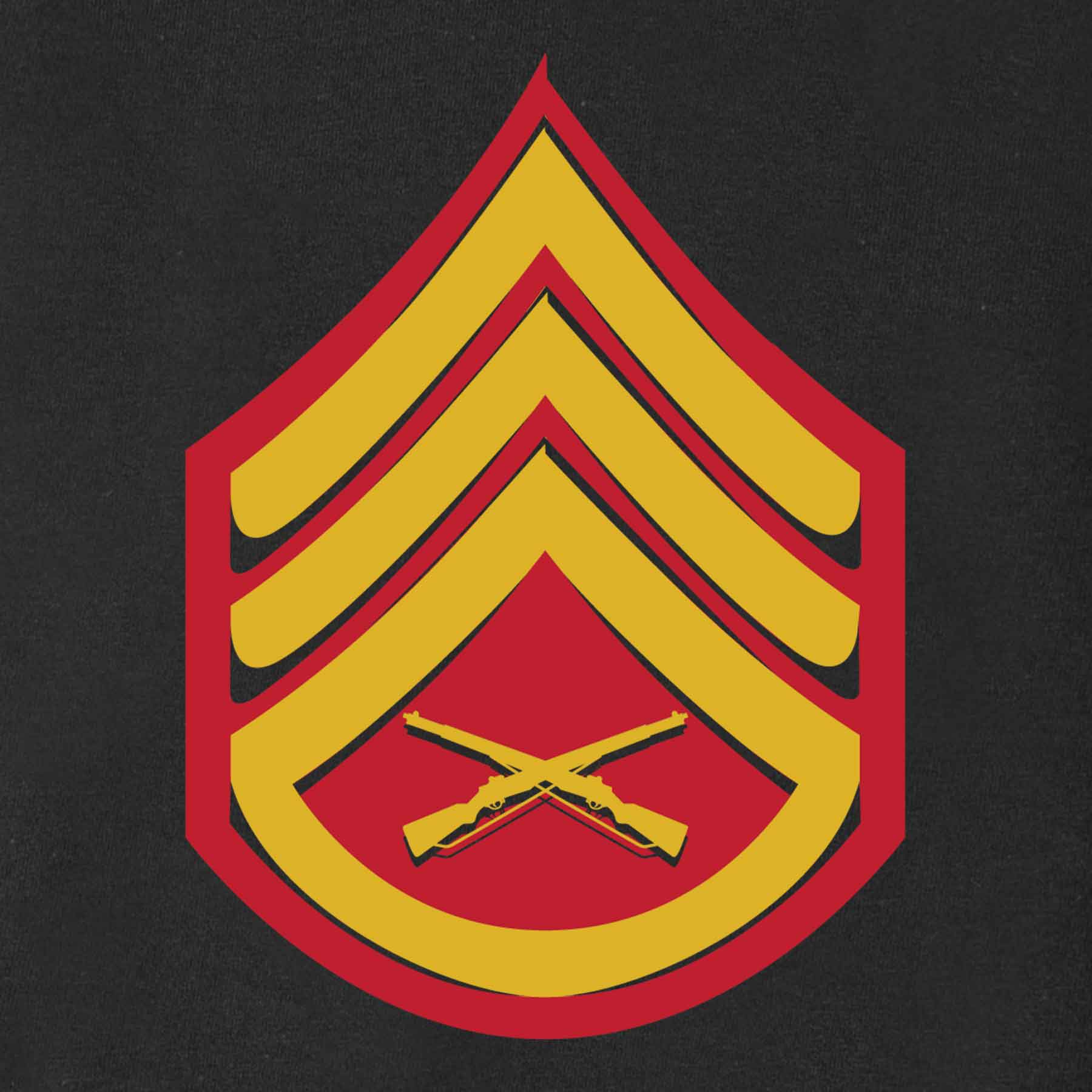 Choose Your Rank USMC And USA Crossed Flags T-shirt - Image 18