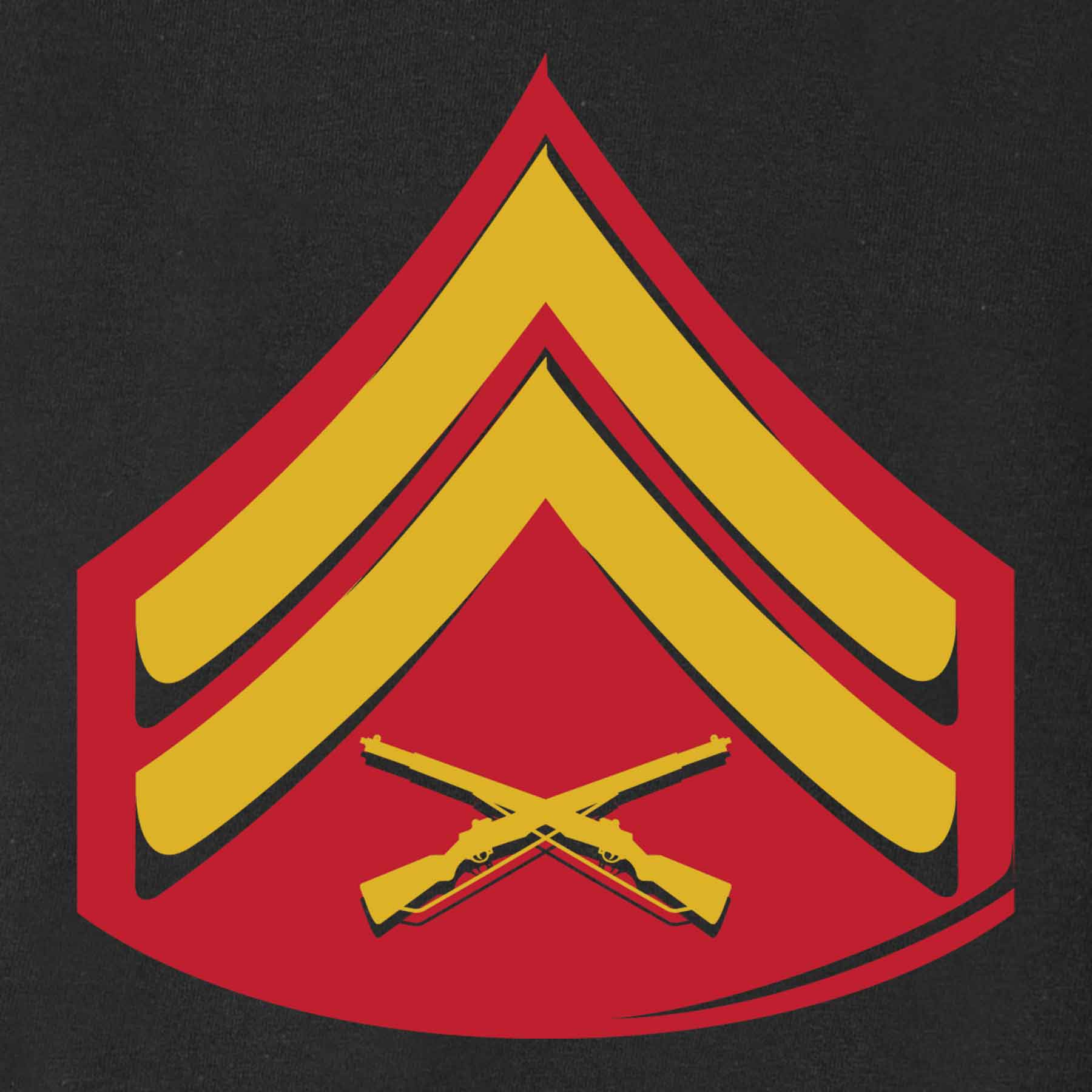 Choose Your Rank USMC And USA Crossed Flags T-shirt - Image 24