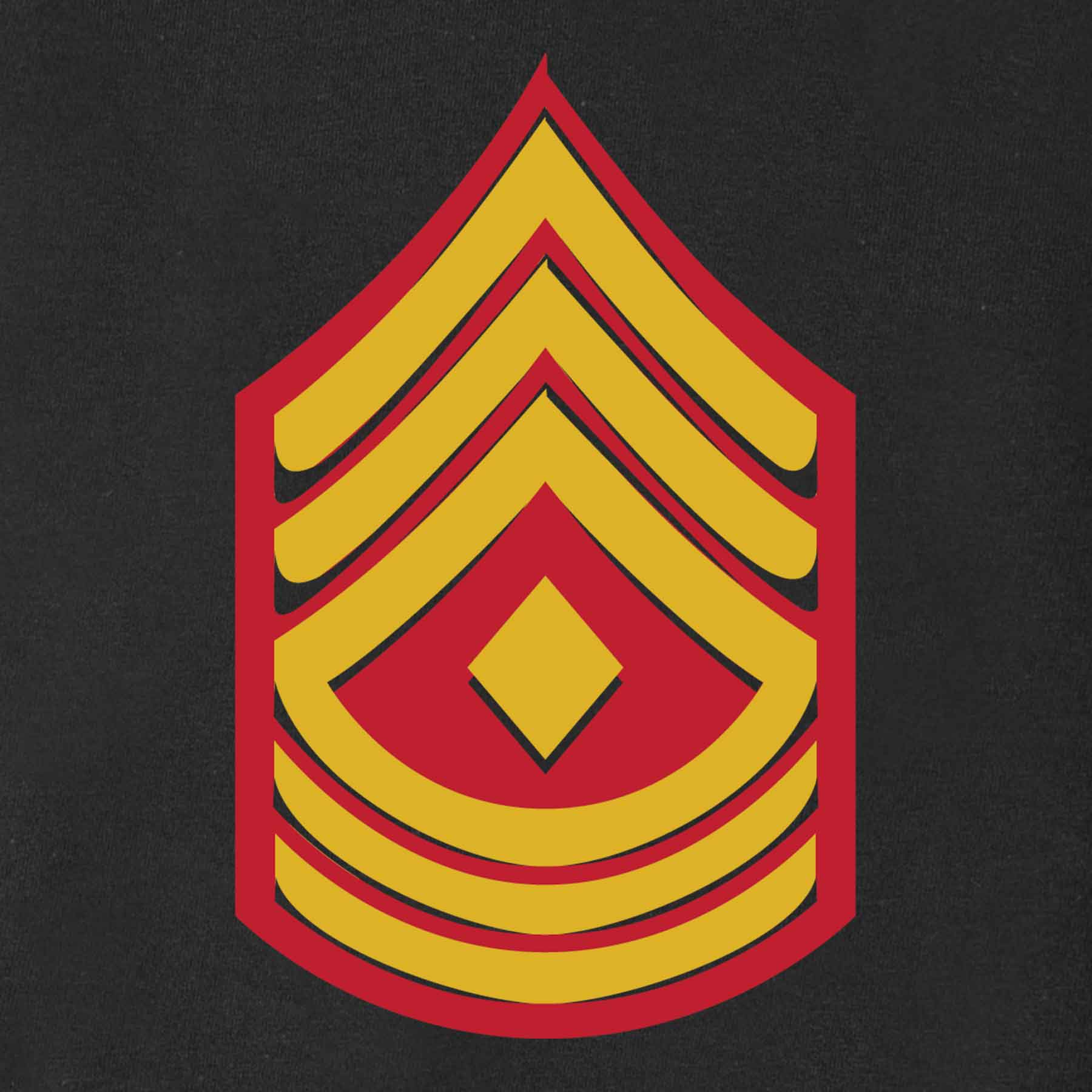 Choose Your Rank USMC And USA Crossed Flags T-shirt - Image 25