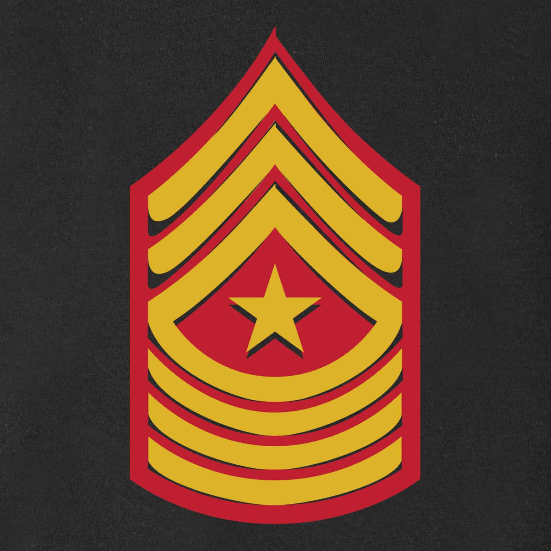Choose Your Rank USMC And USA Crossed Flags T-shirt - Image 26
