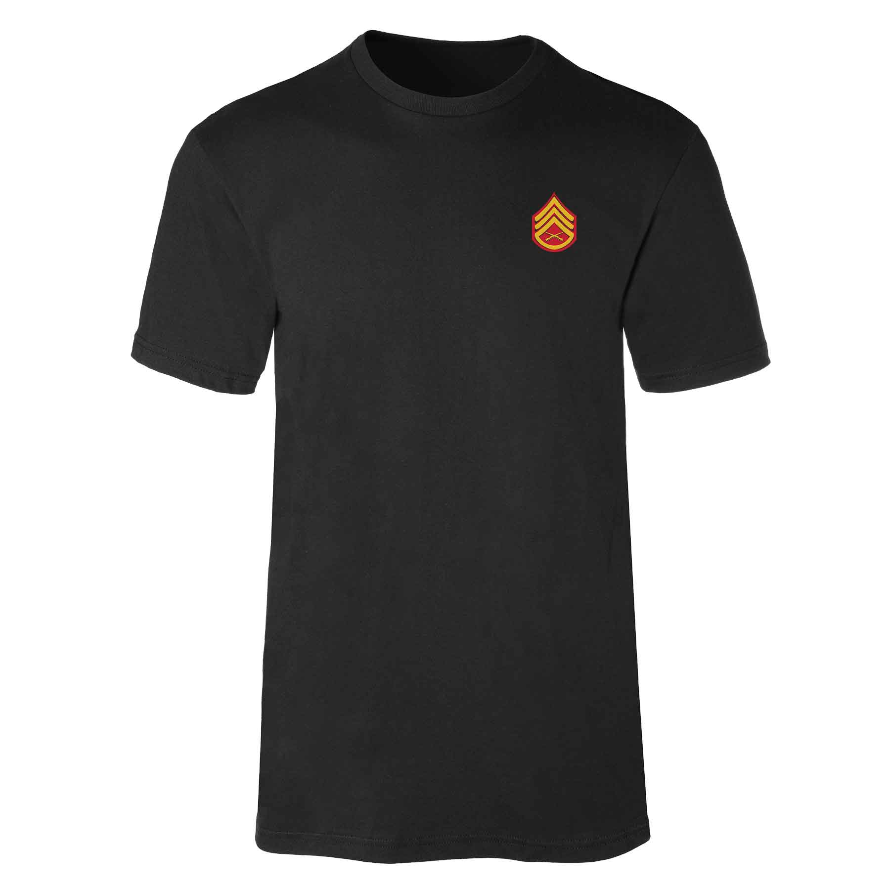 Choose Your Rank USMC And USA Crossed Flags T-shirt - Image 4