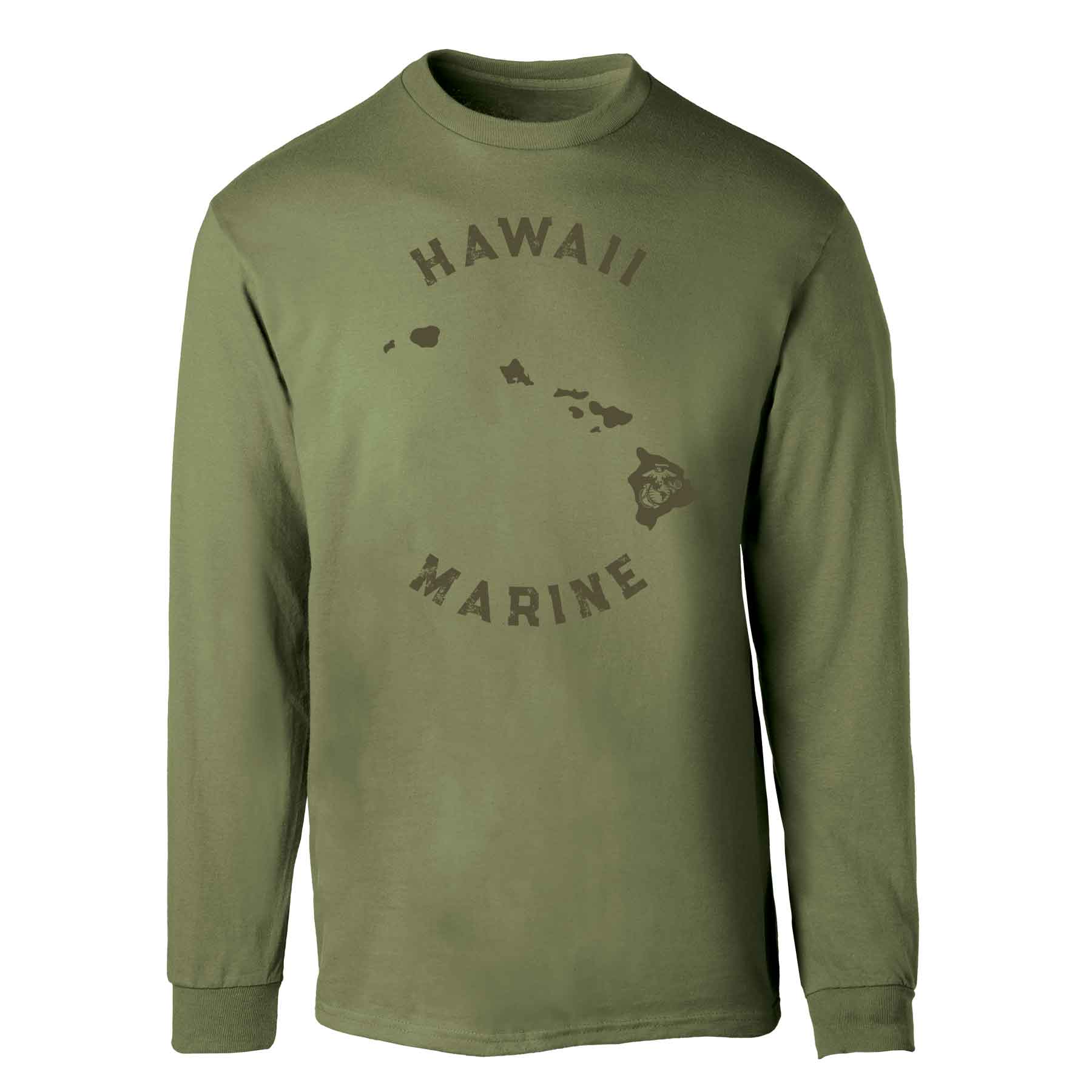 Choose Your State Long Sleeve - OD Green - Image 12