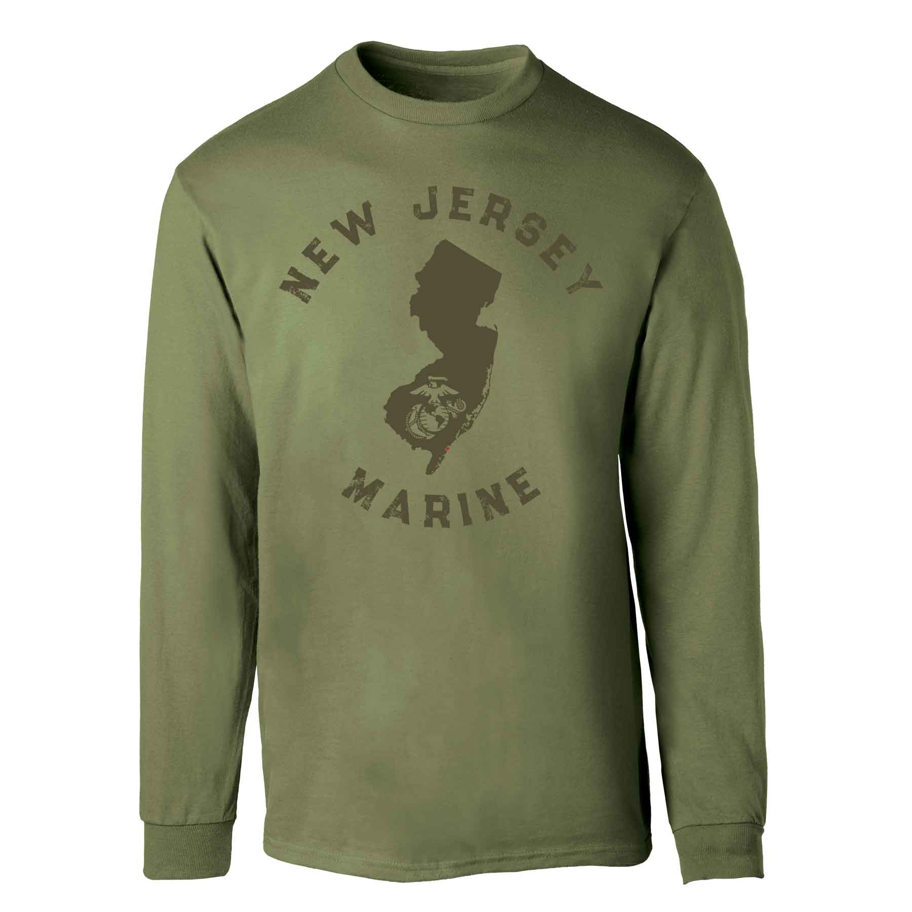 Choose Your State Long Sleeve - OD Green - Image 32