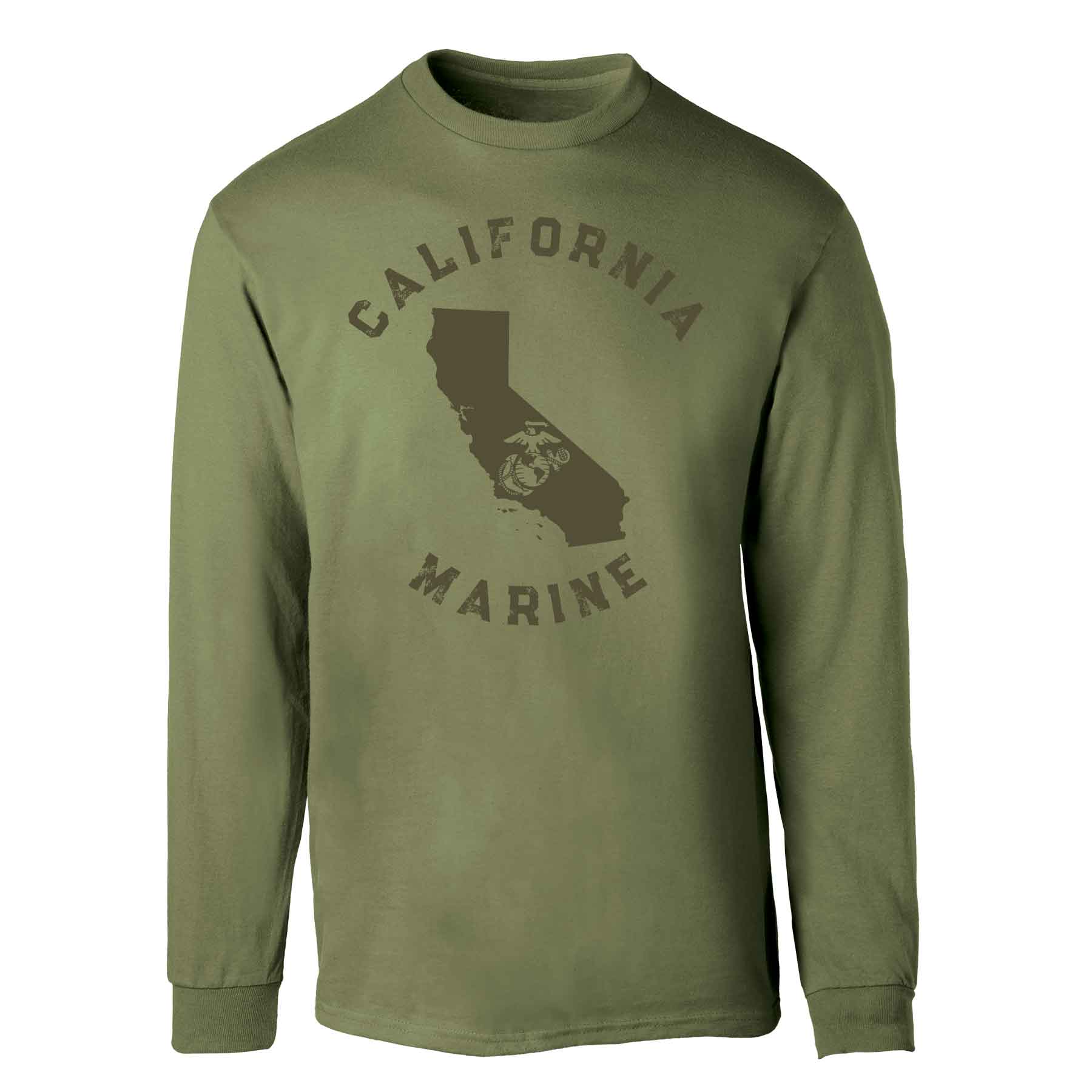 Choose Your State Long Sleeve - OD Green - Image 6