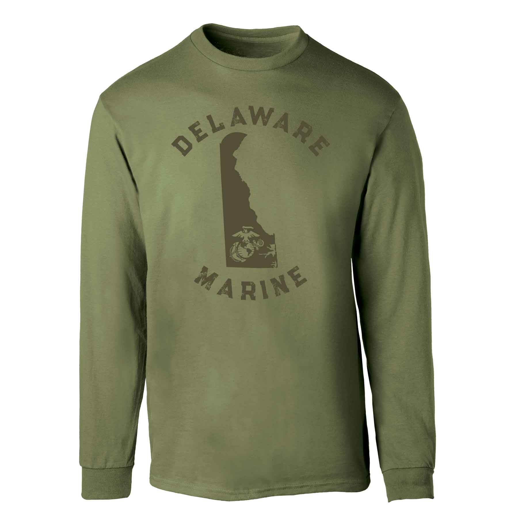 Choose Your State Long Sleeve - OD Green - Image 9