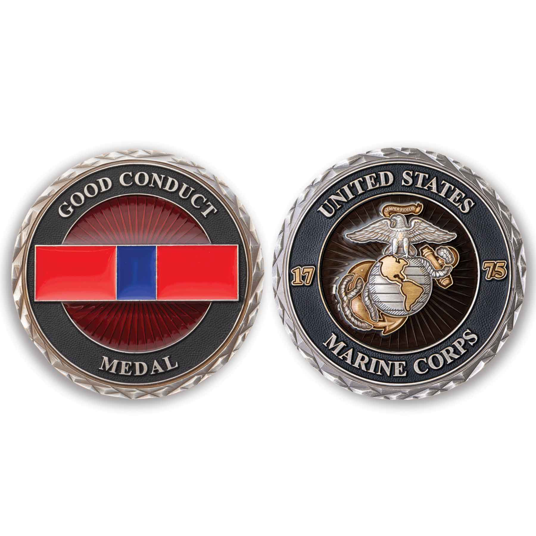 USMC Good Conduct Challenge Coin