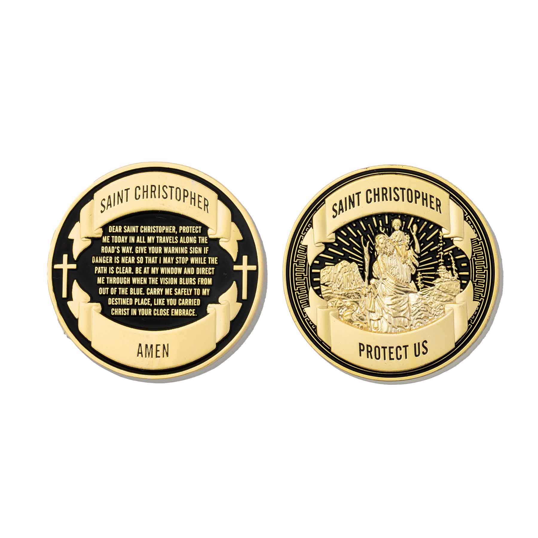 Saint Christopher Challenge Coin