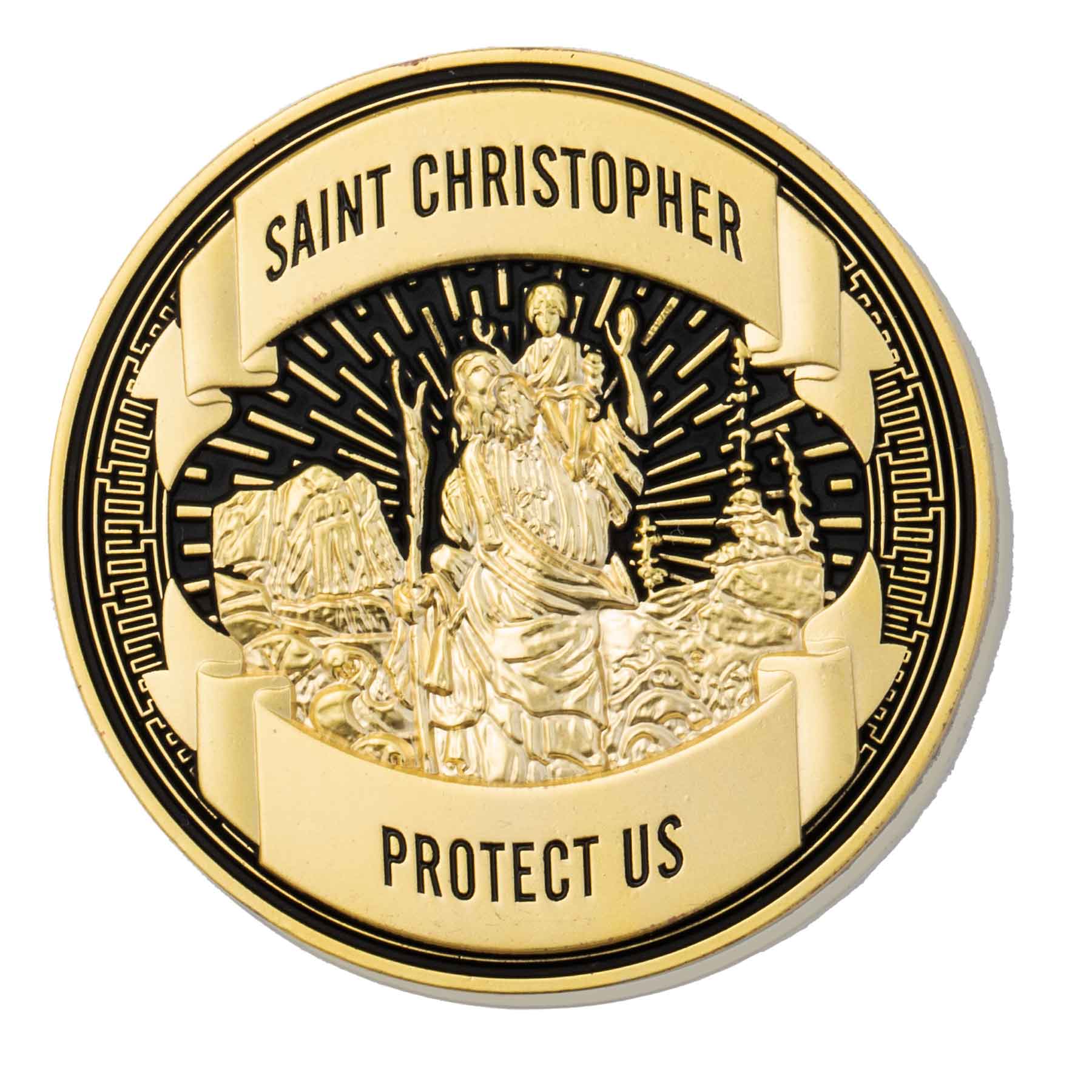 Saint Christopher Challenge Coin - Image 2