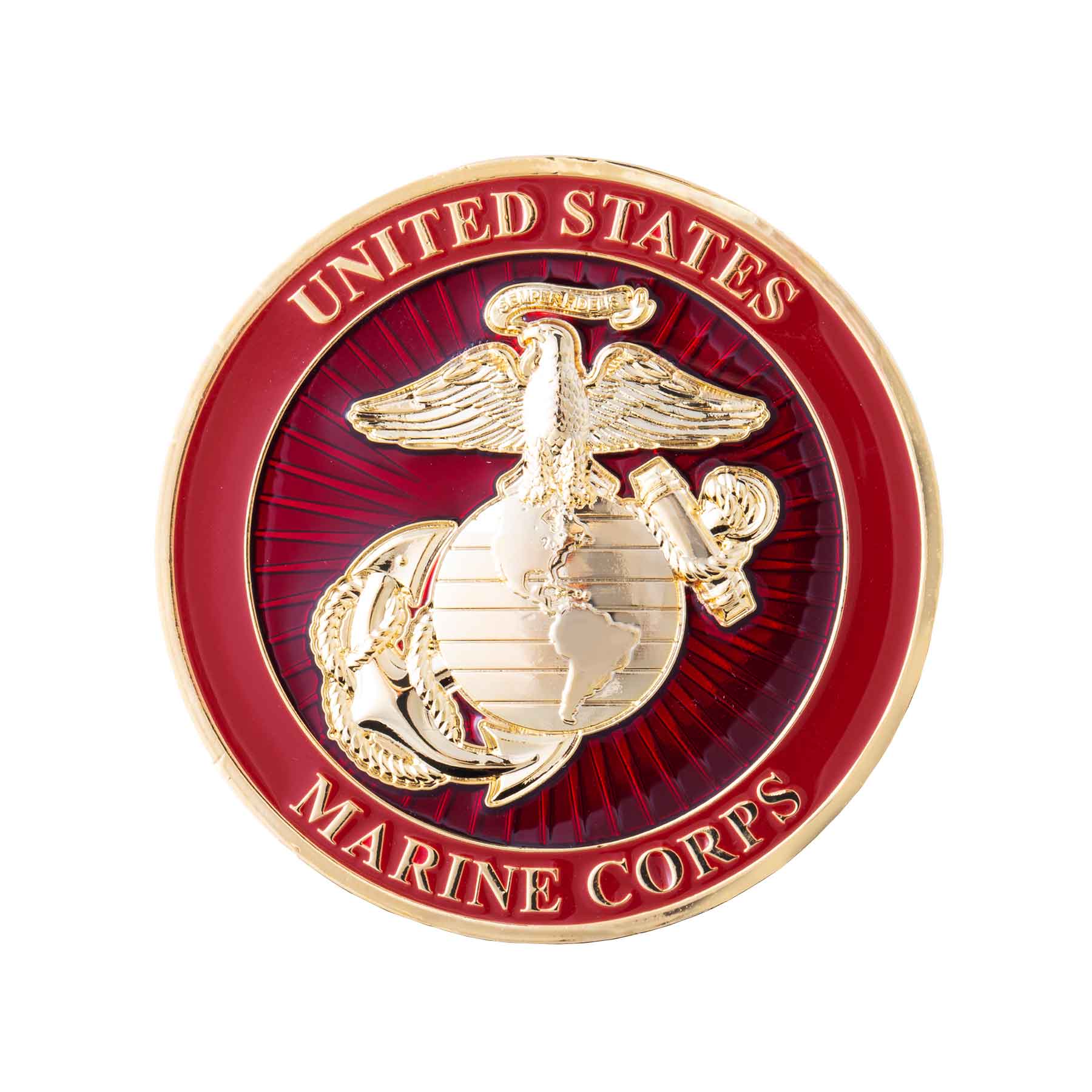 USMC Marine Wedding Engravable Coin - Image 3