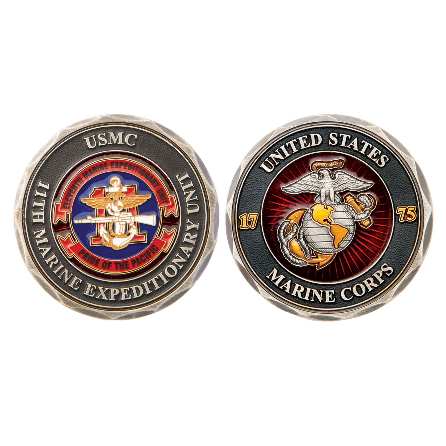 11th MEU - Pride of the Pacific Challenge Coin