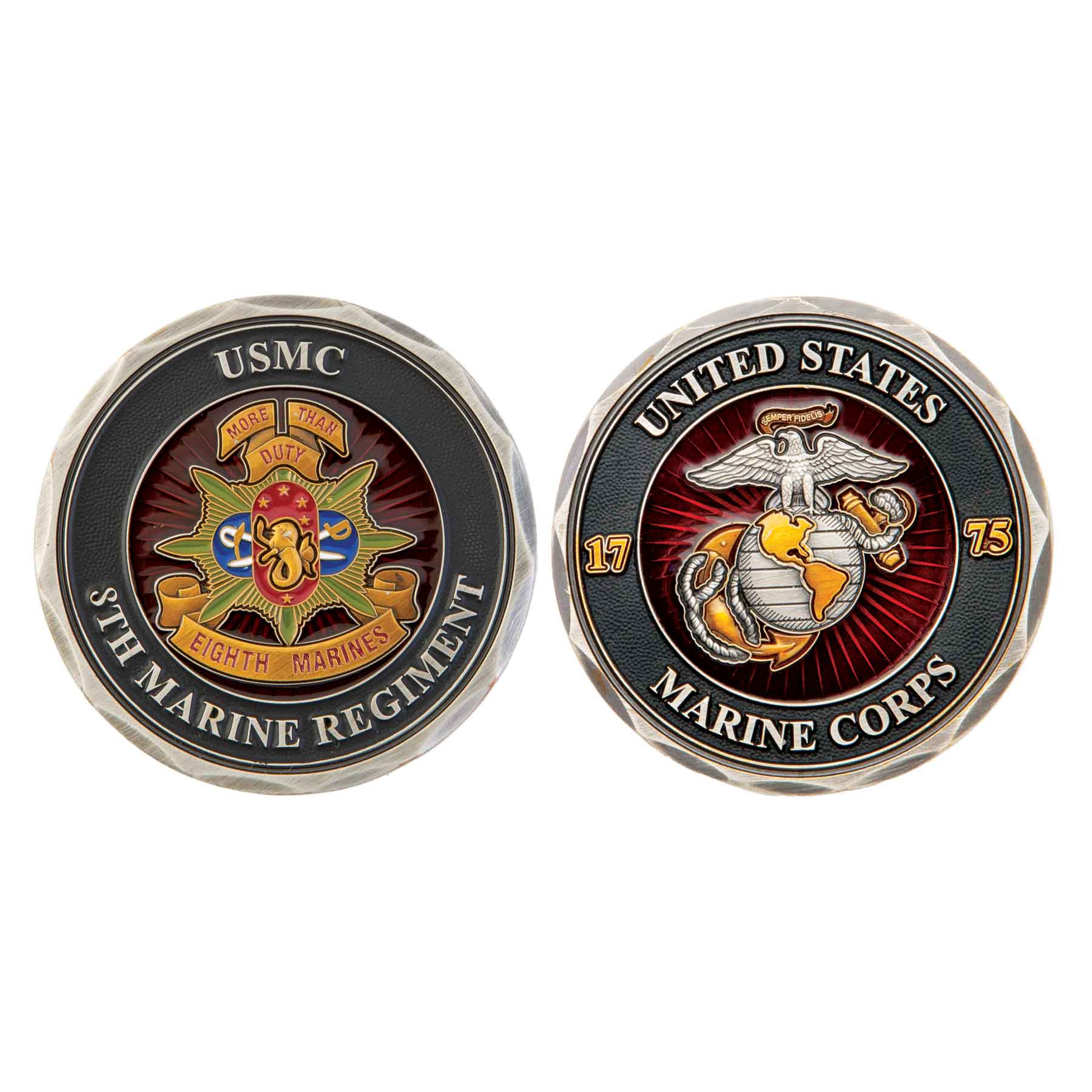 8th Marines Regimental Challenge Coin