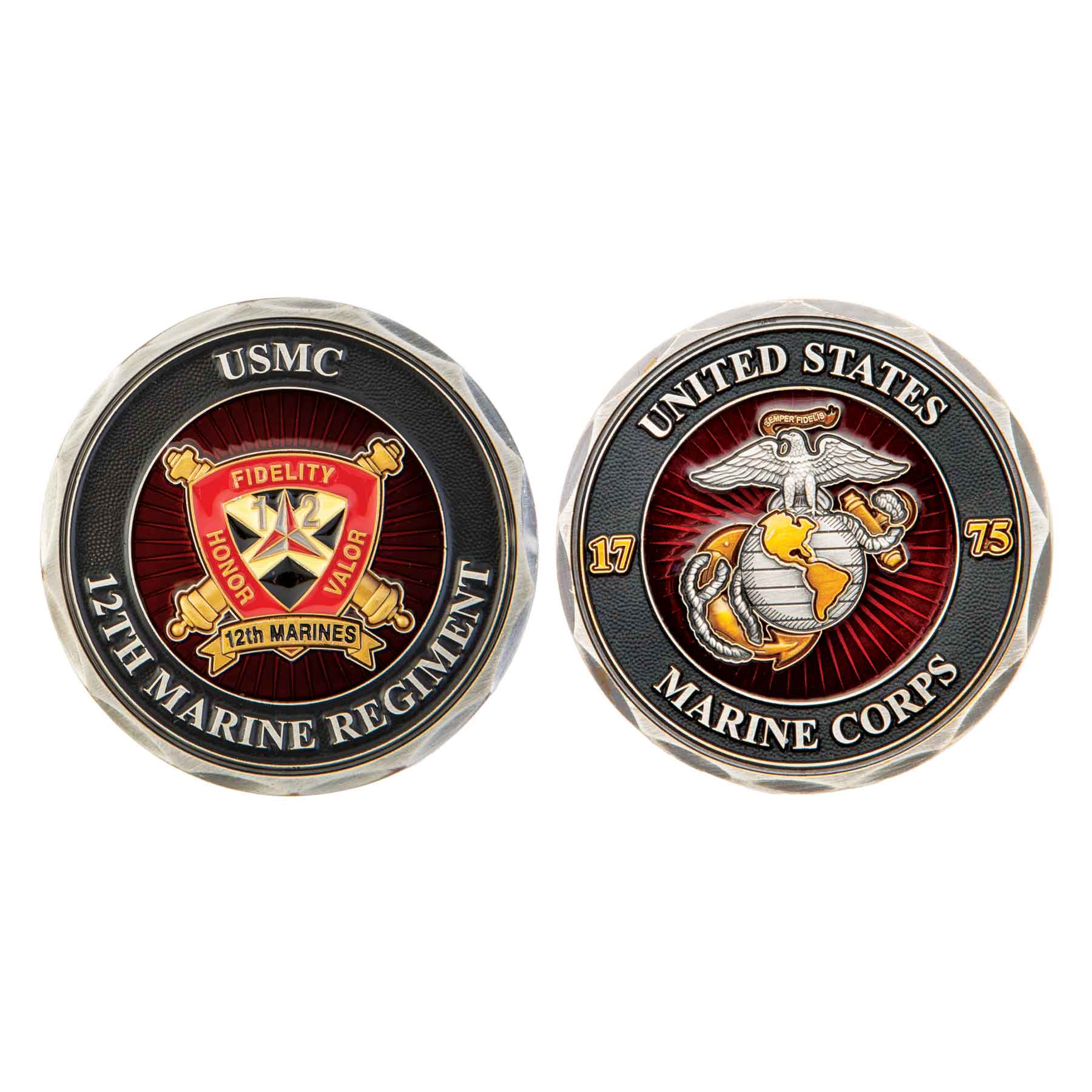12th Marines Regimental Challenge Coin