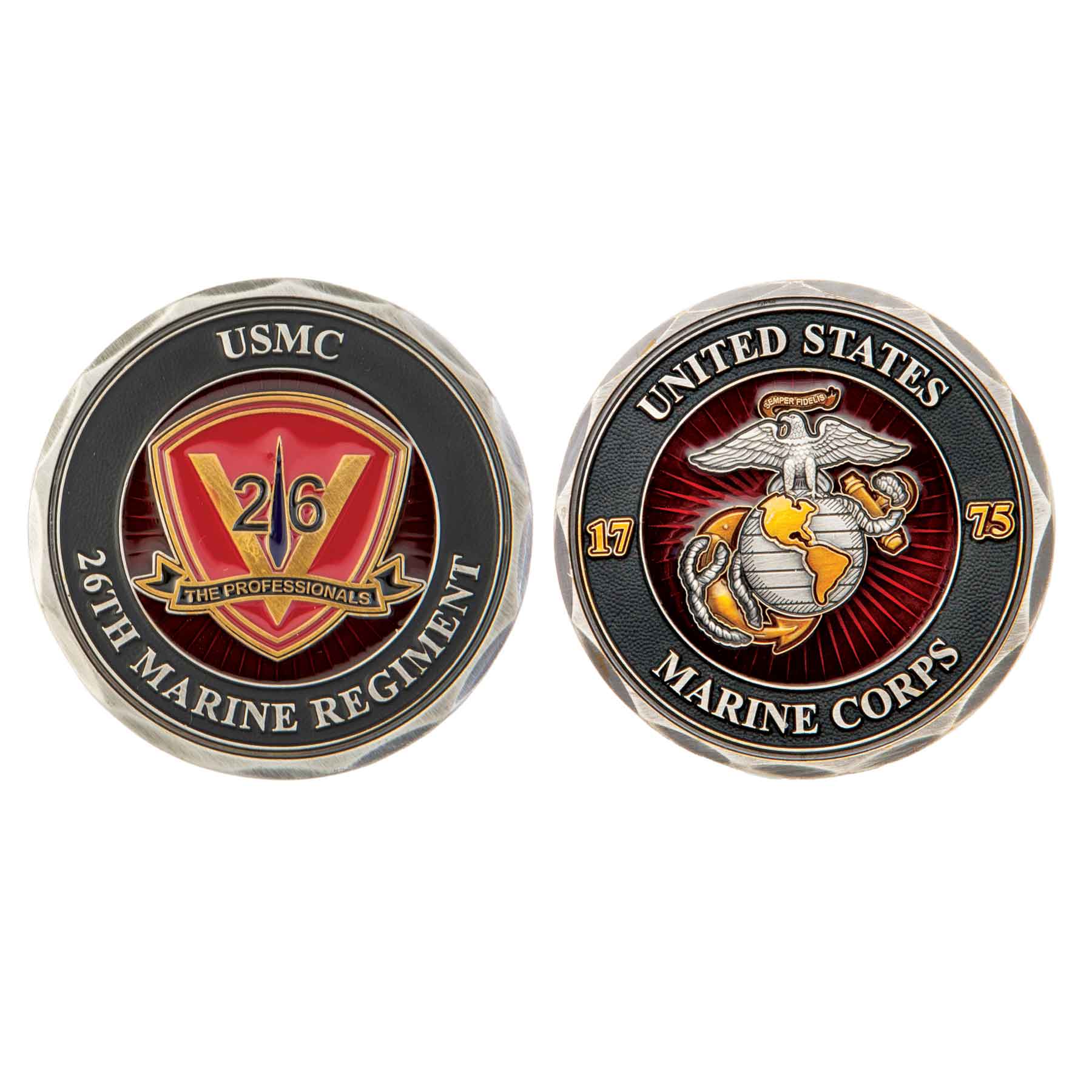 26th Marines Regimental Challenge Coin