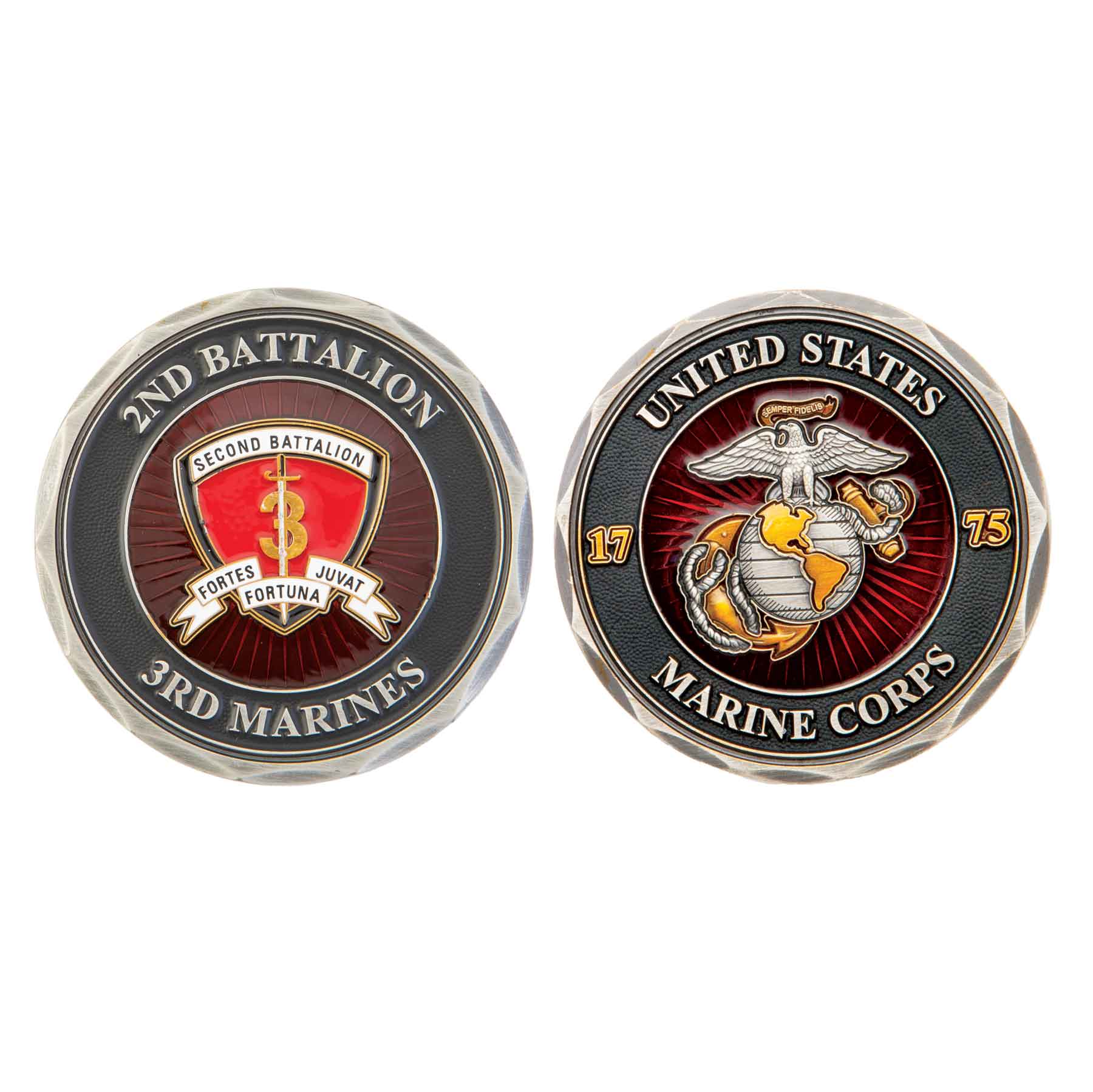 2nd Battalion 3rd Marines Challenge Coin
