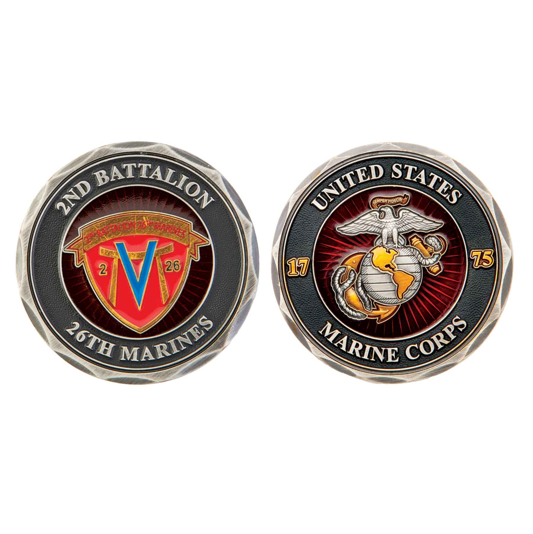 2nd Battalion 26th Marines Challenge Coin