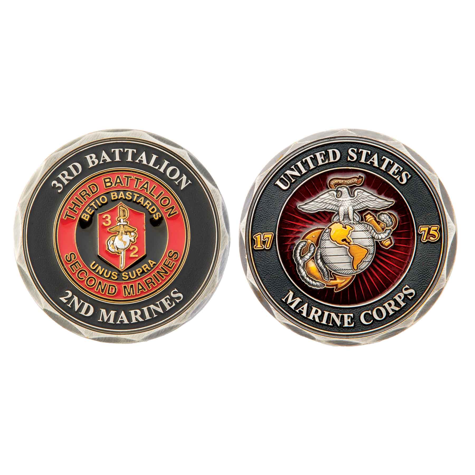 3rd Battalion 2nd Marines Challenge Coin