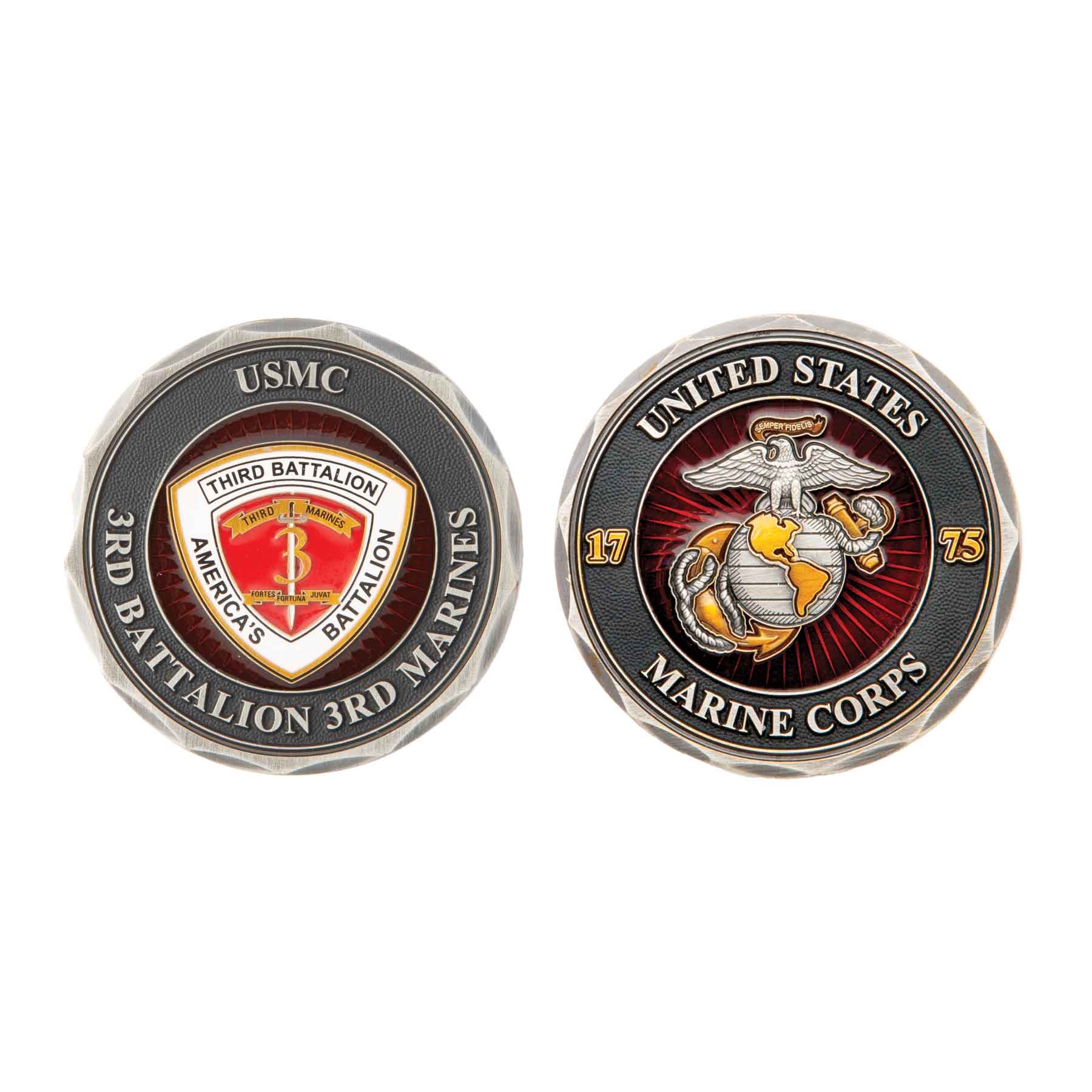 3rd Battalion 3rd Marines Challenge Coin