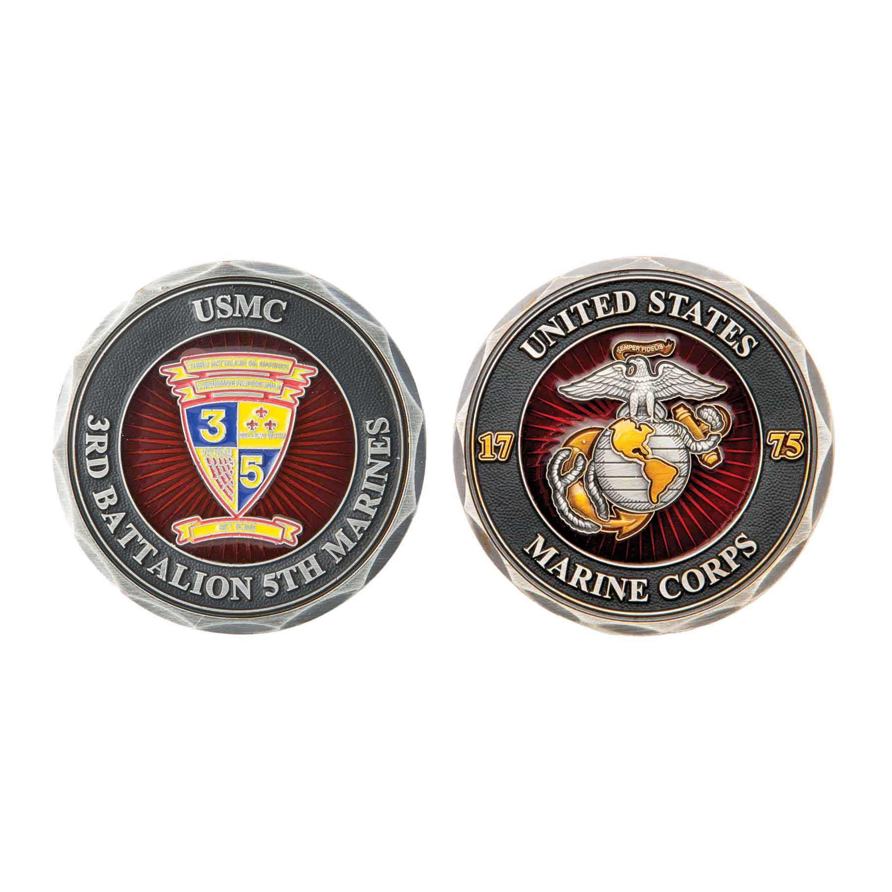 3rd Battalion 5th Marines Challenge Coin