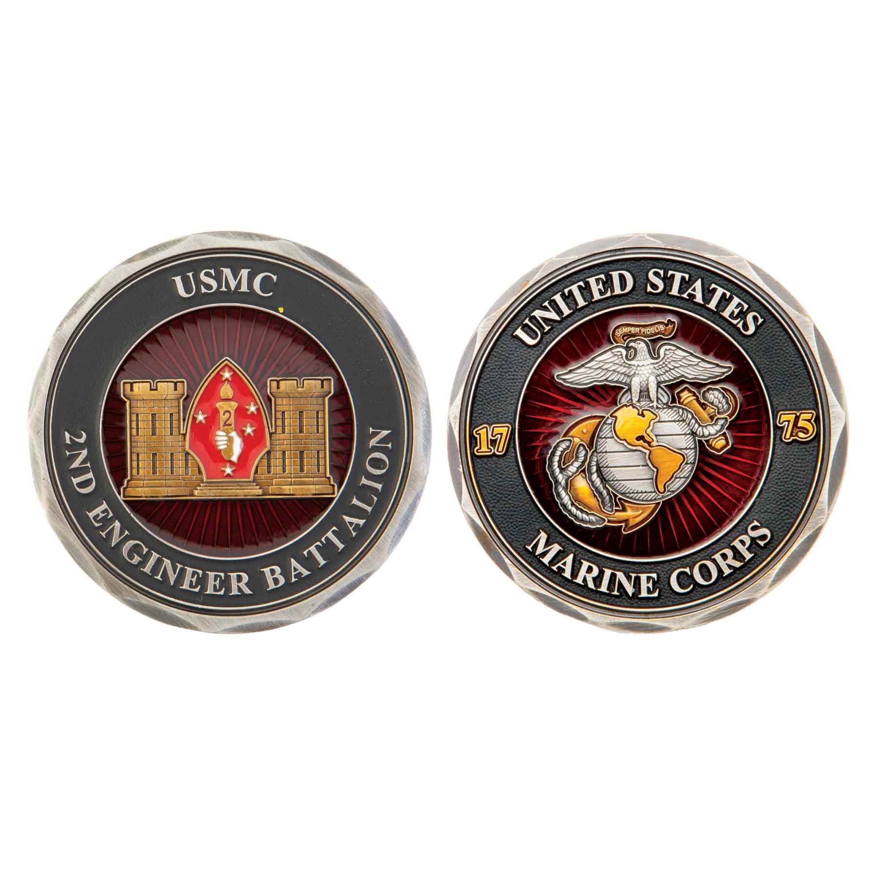2nd Engineer Battalion Challenge Coin