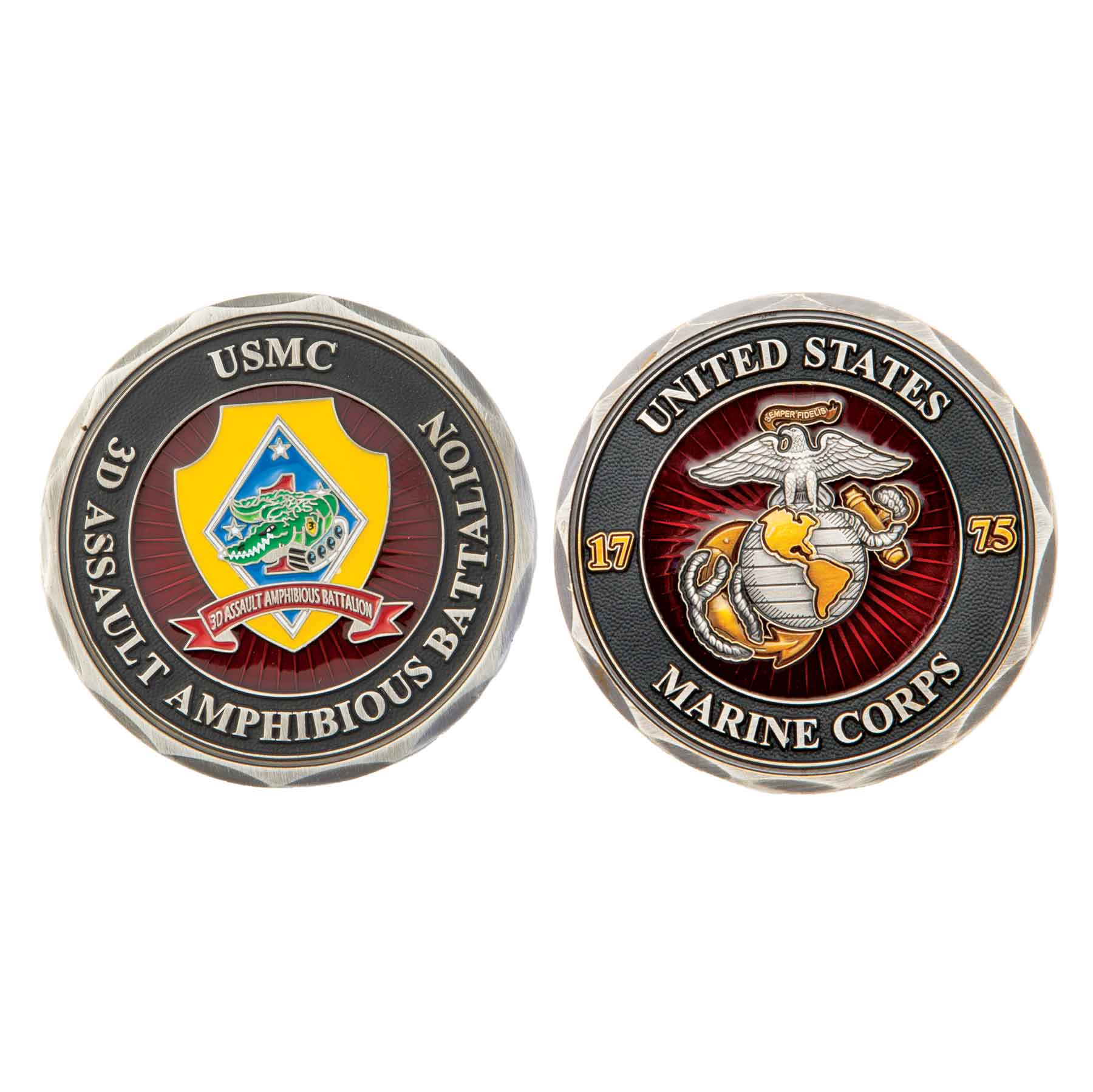 3rd Amphibious Assault Battalion Challenge Coin